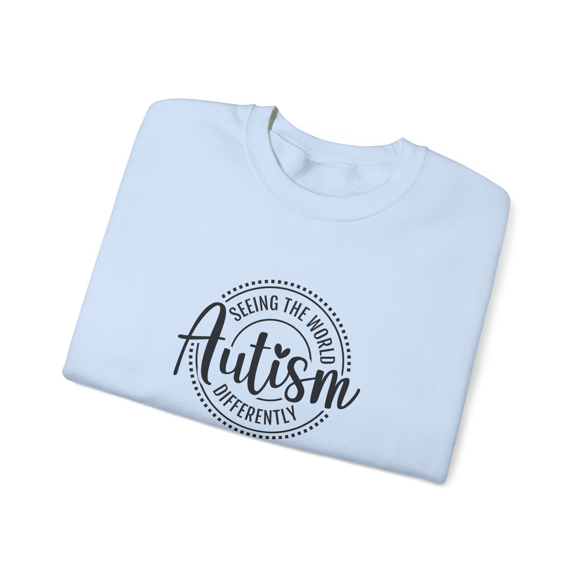 Sweatshirt Seeing the World Differently Autism Sweatshirt for Women & Teens