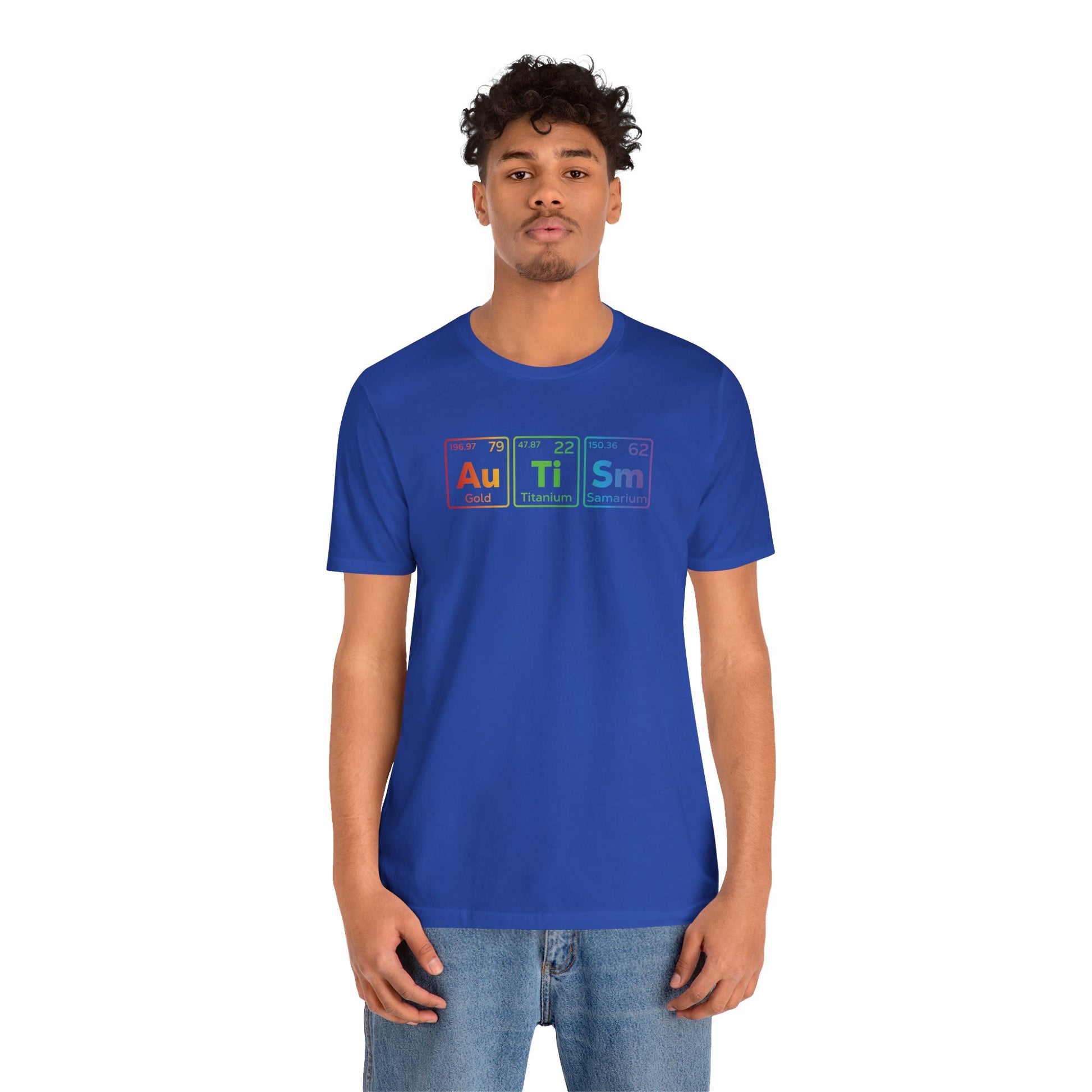 T-Shirt Au Ti Sm AUTISM | Subtle Periodic Autism Awareness T‑Shirt