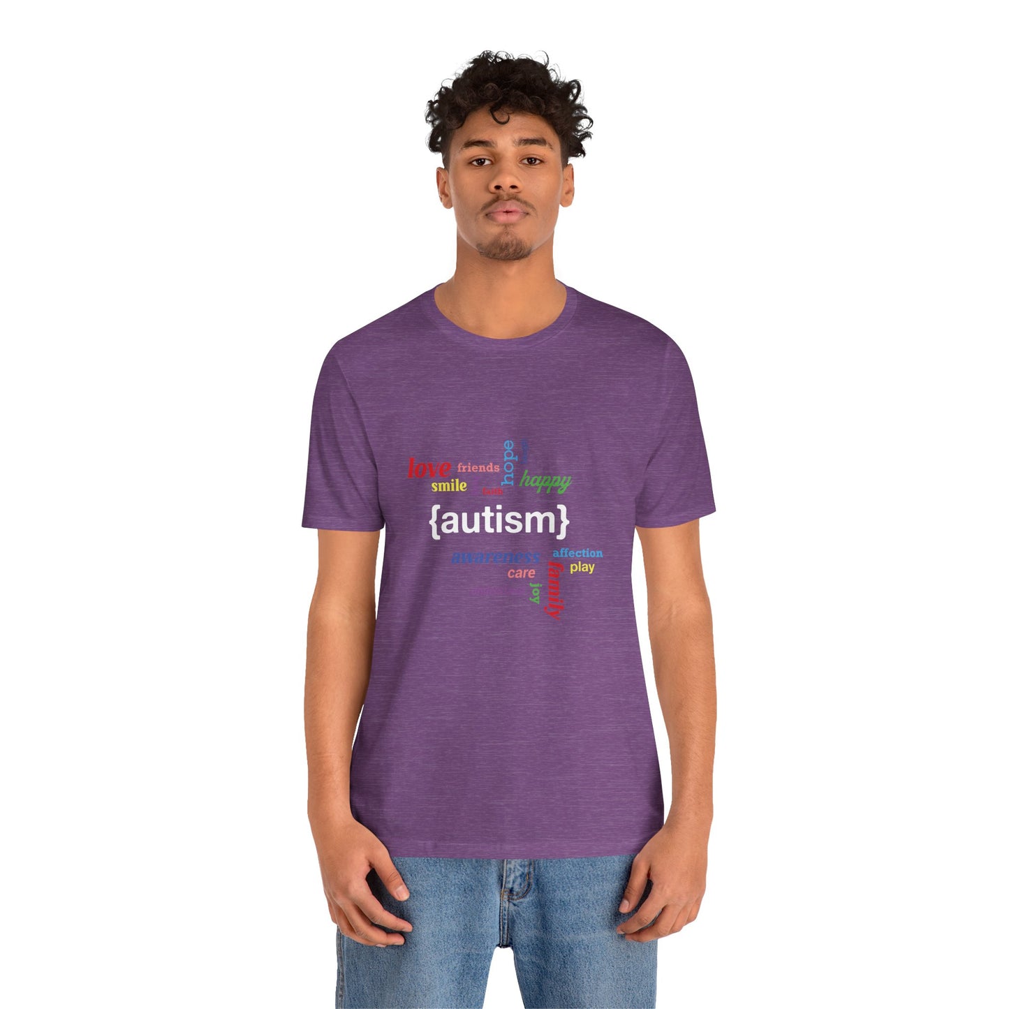 T-Shirt Love Friends Hug Faith Awareness [Autism] Subtle Autism T Shirt