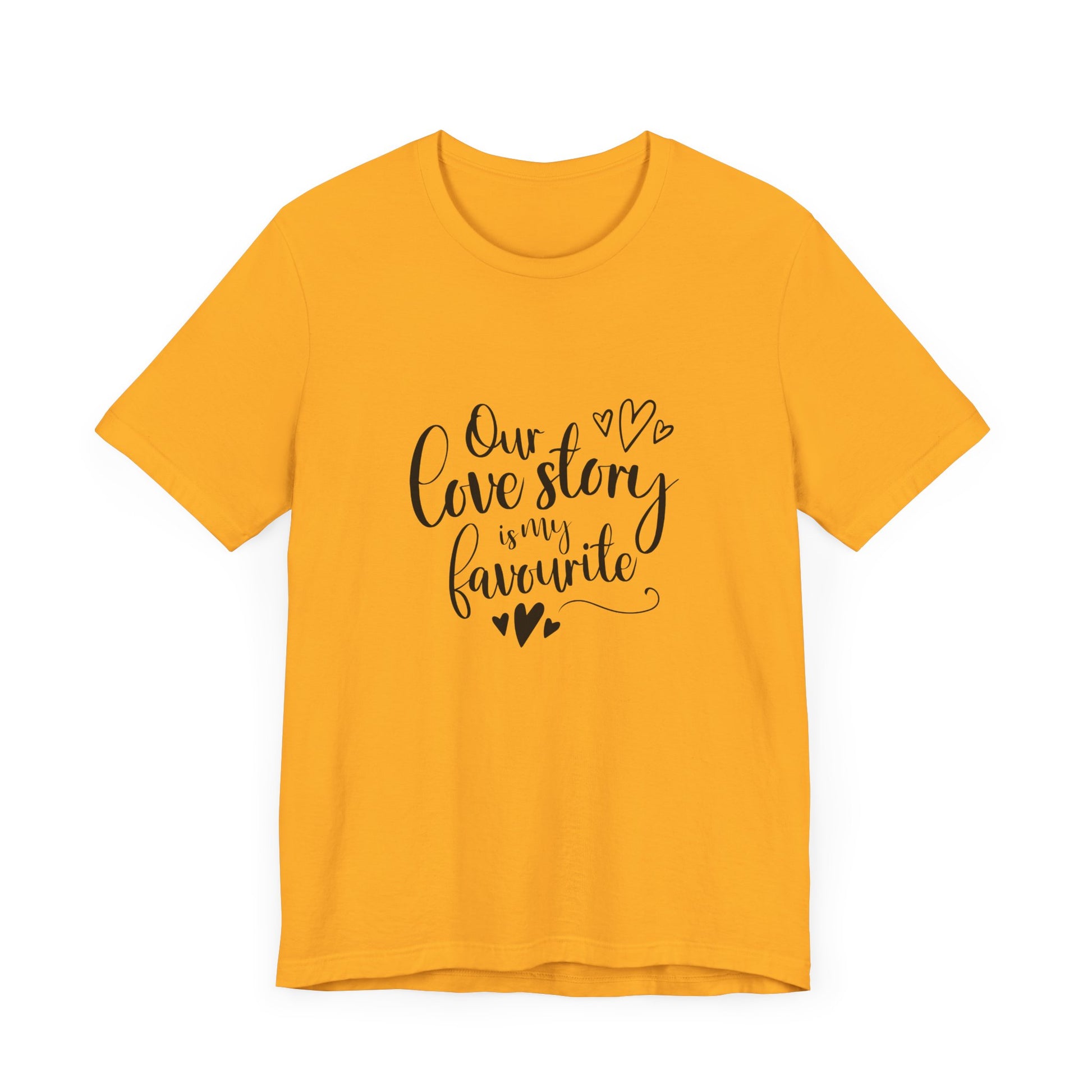 Couples Gift Shirt – Our Love Story Is My Favorite Tee
