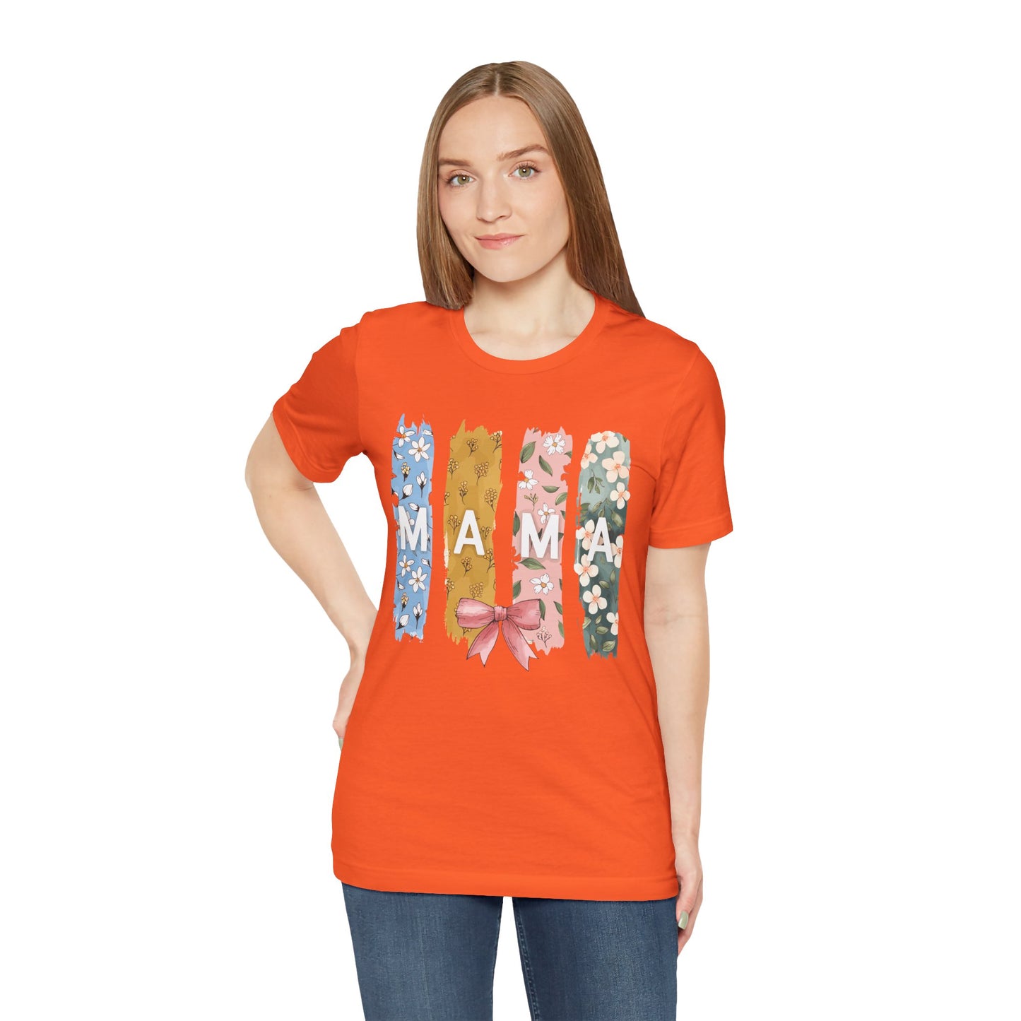 Mama – Colorful Floral Mom’s Day Shirt for Stylish Moms