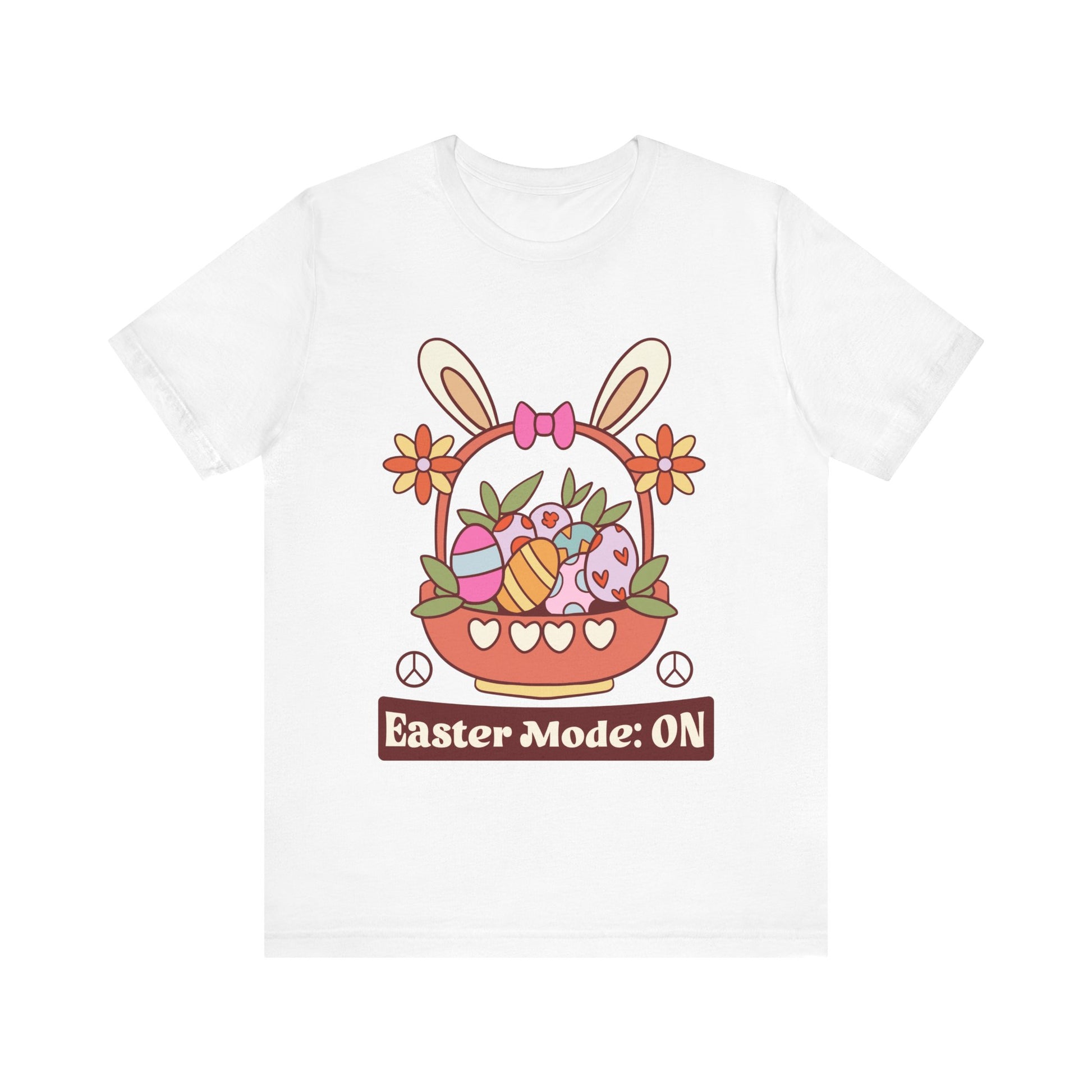White Easter Mode: ON Easter Shirt | Funny & Trendy Women's Easter Tee
