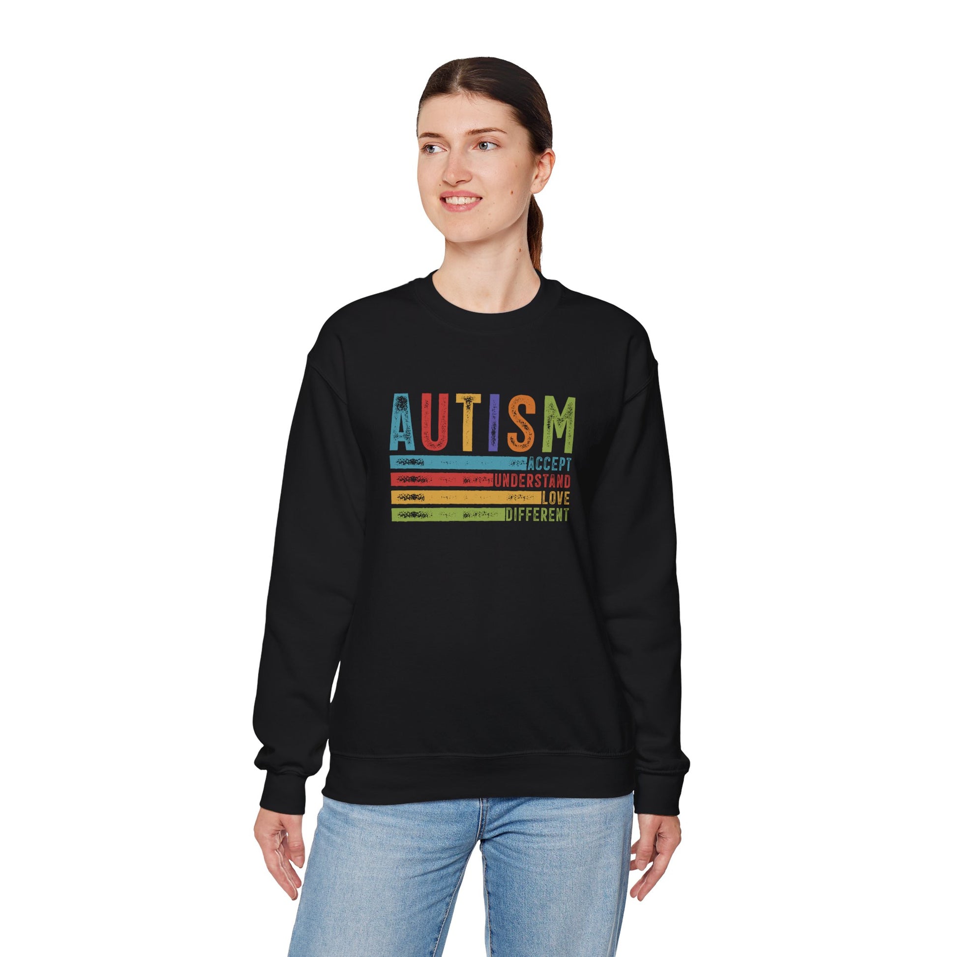 Sweatshirt AUTISM Accept Understand Love Supportive Awareness Sweatshirt