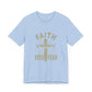 Empowering Message Tee – Faith Over Fear Shirt for Men & Women