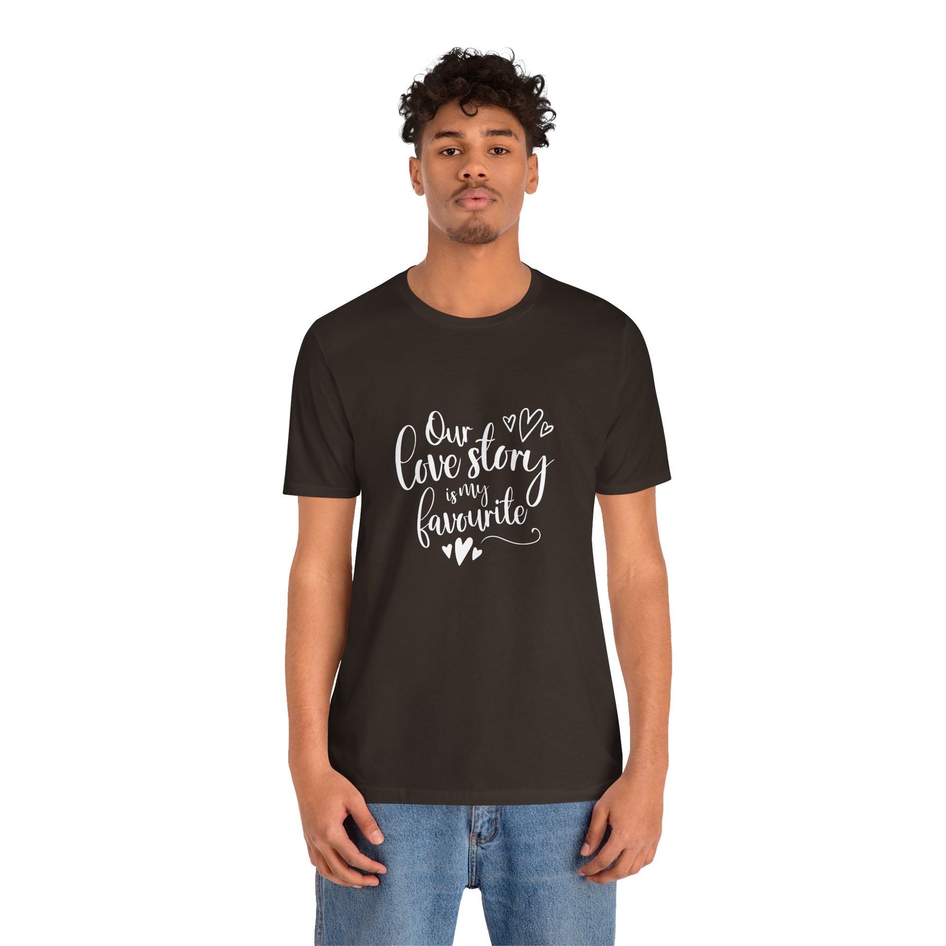 Couples Gift Shirt – Our Love Story Is My Favorite Tee