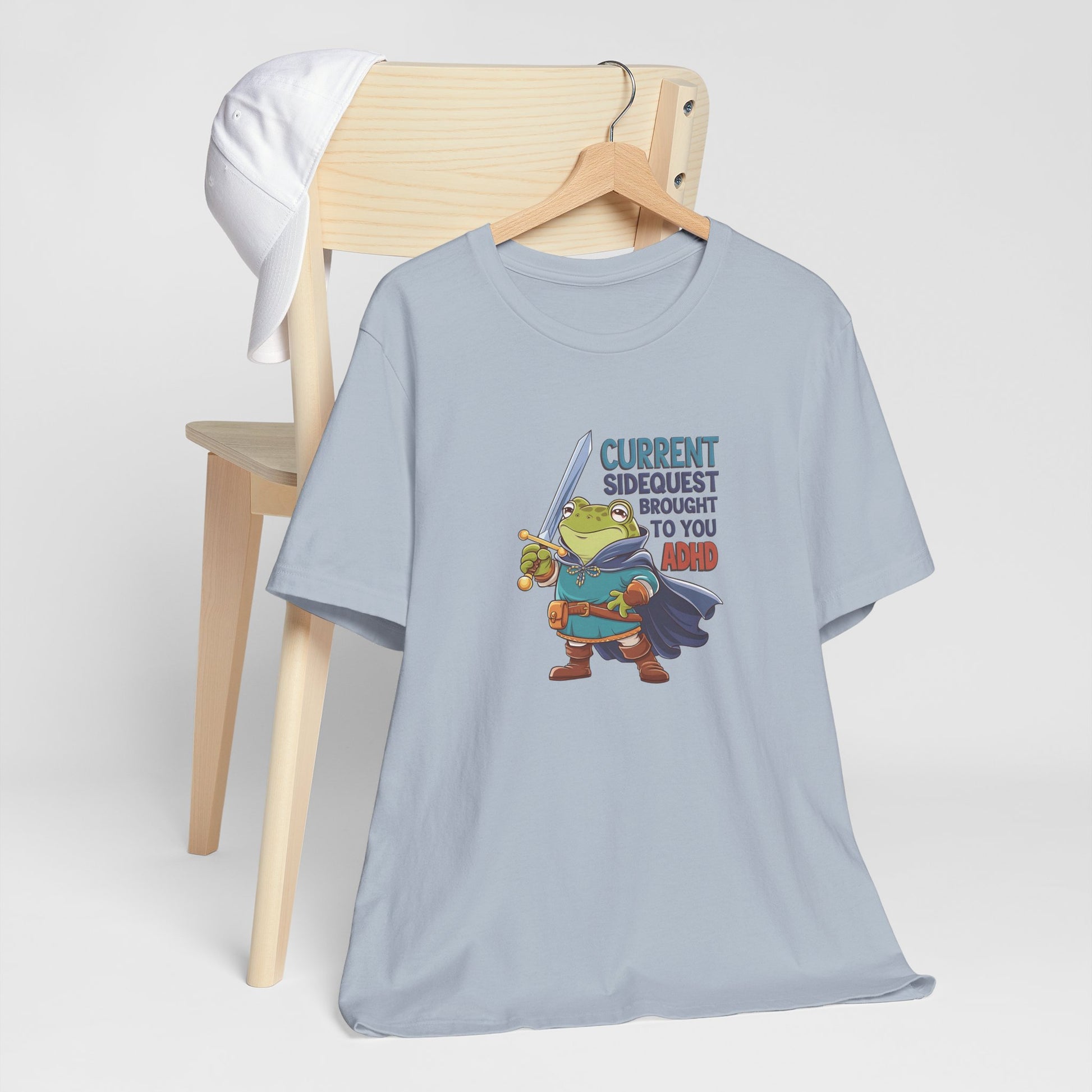 T-Shirt CURRENT SIDEQUEST BROUGHT TO YOU BY ADHD - ADHD T Shirt Funny