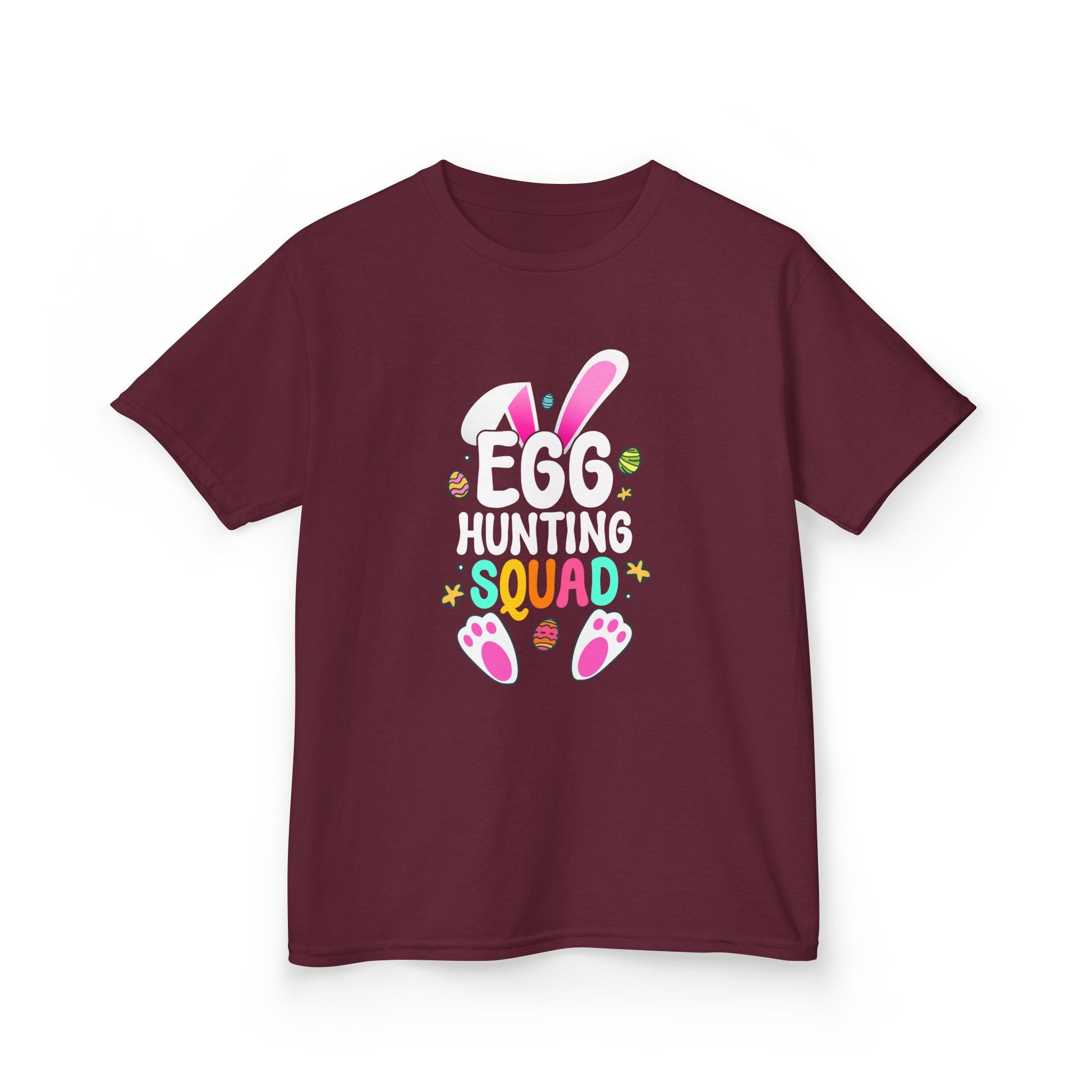 Egg Hunting Squad Kids Tee | Matching Easter Shirt for Families
