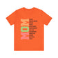Orange Empowering Mom T-Shirt – Beautiful, Strong, Loved MOM
