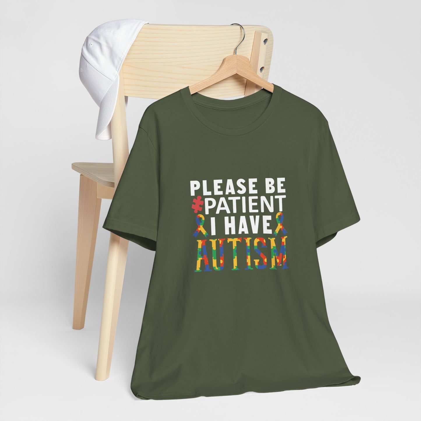 T-Shirt Please Be Patient I Have Autism Shirt