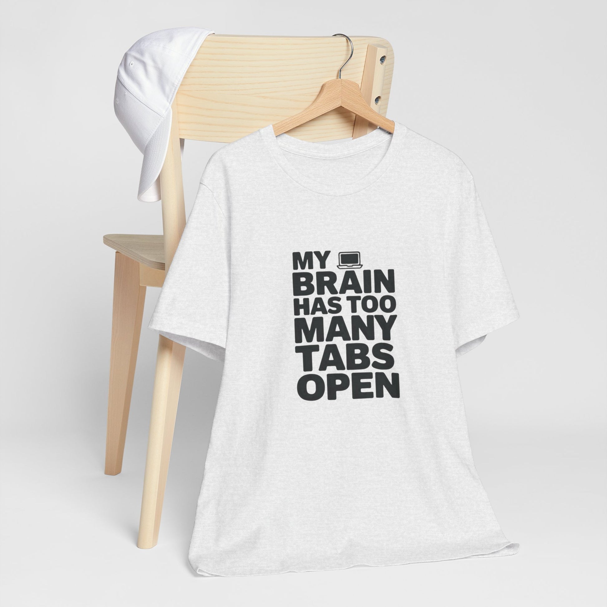 T-Shirt MY BRAIN HAS TOO MANY TABS OPEN – Funny ADHD T Shirt for Adults