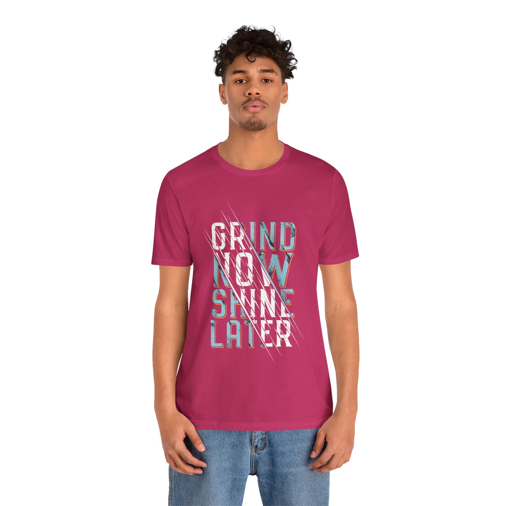 Grind Now, Shine Later – Purpose Driven Tee for Go-Getters
