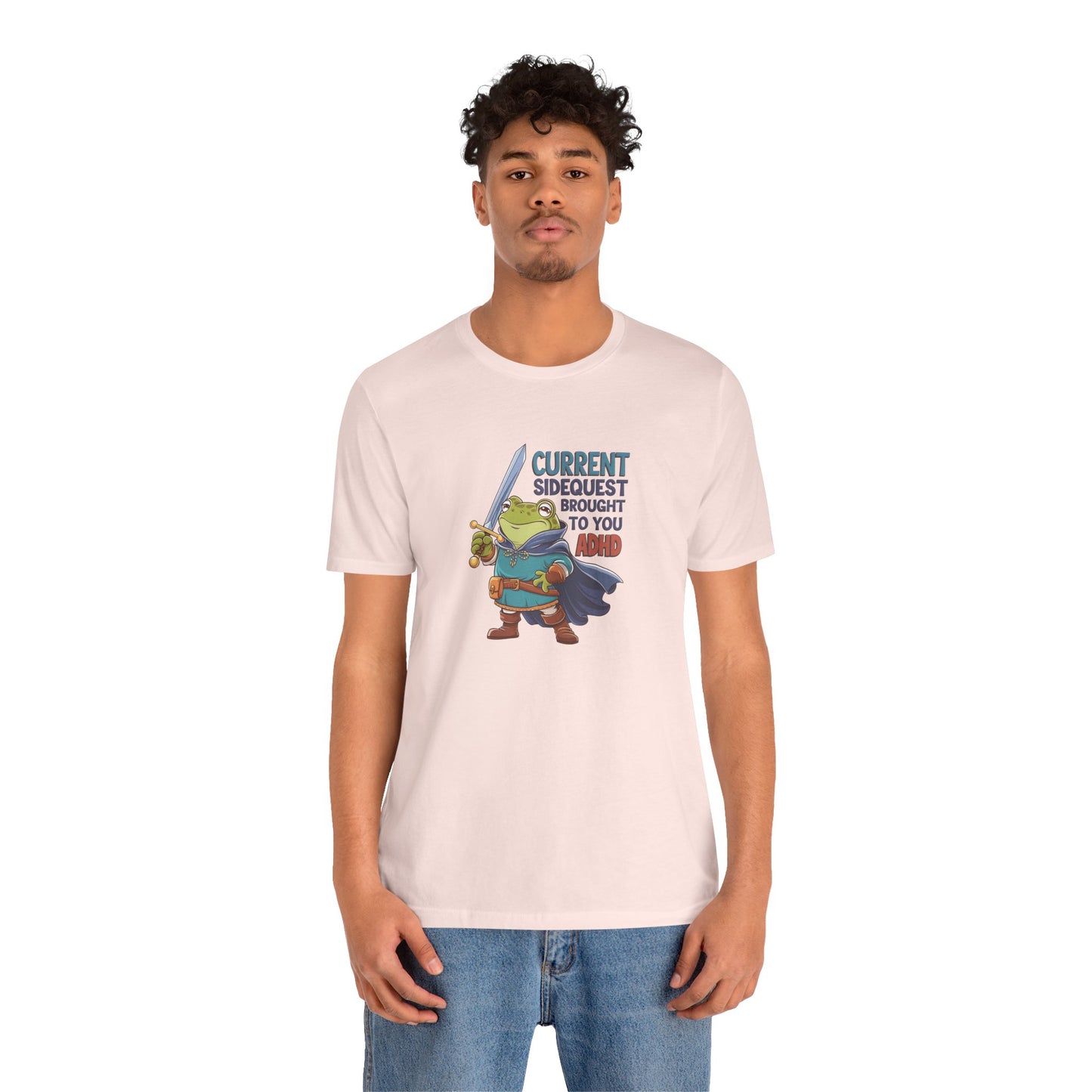 T-Shirt CURRENT SIDEQUEST BROUGHT TO YOU BY ADHD - ADHD T Shirt Funny