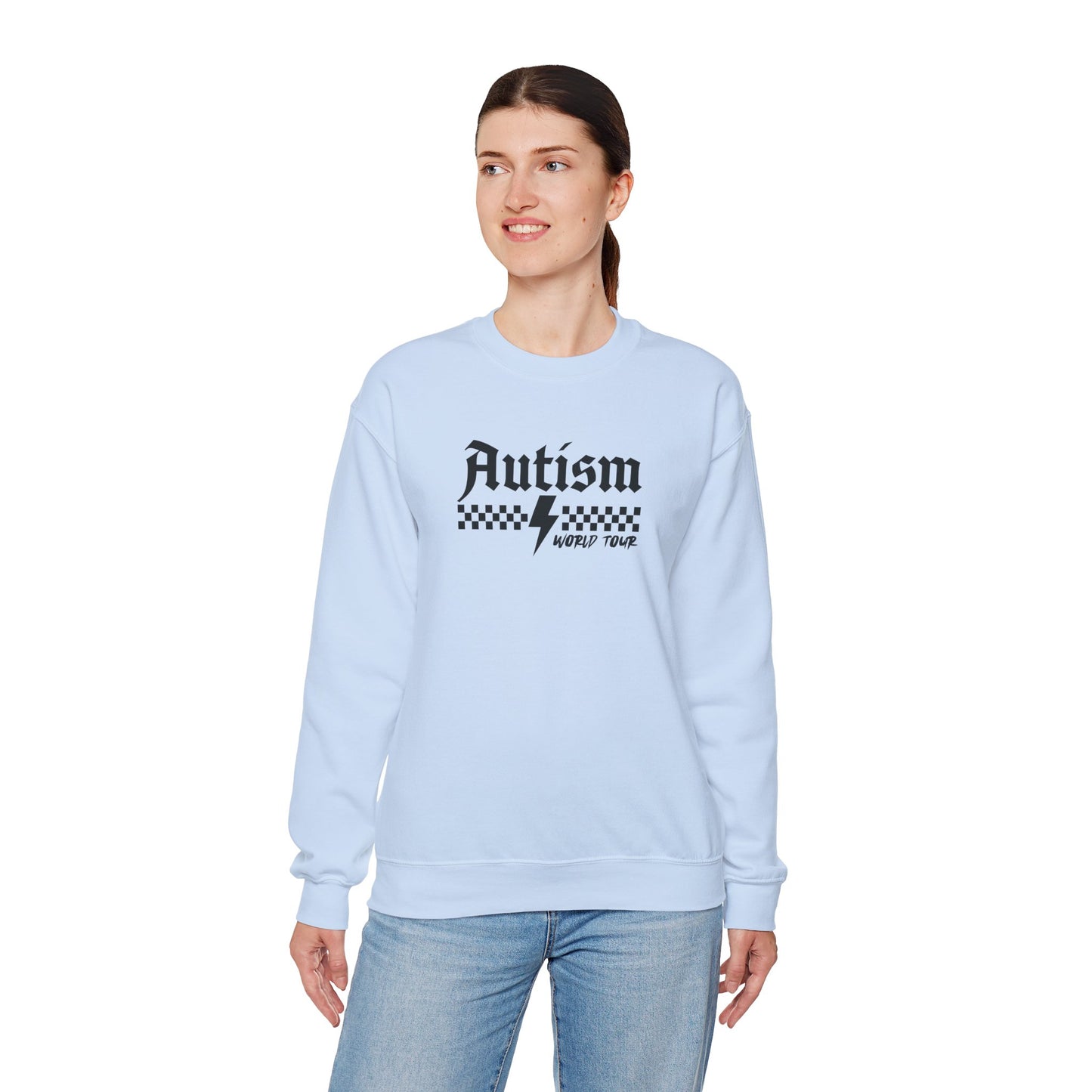 Sweatshirt Autism Awareness World Tour Statement Autism Sweatshirt