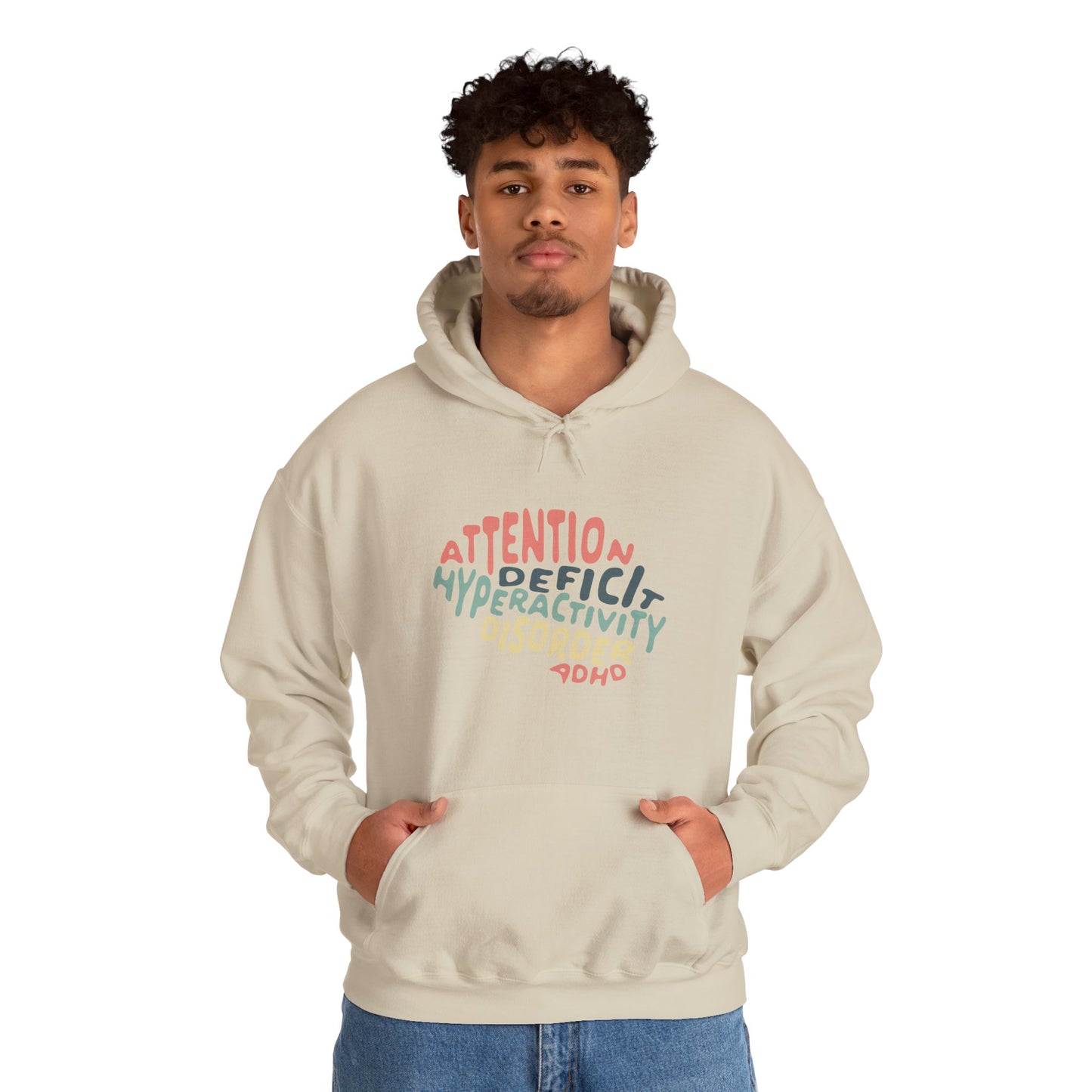 Hoodie Attention Hyperactivity Deficit Disorder Hoodie – ADHD Awareness Hoodie