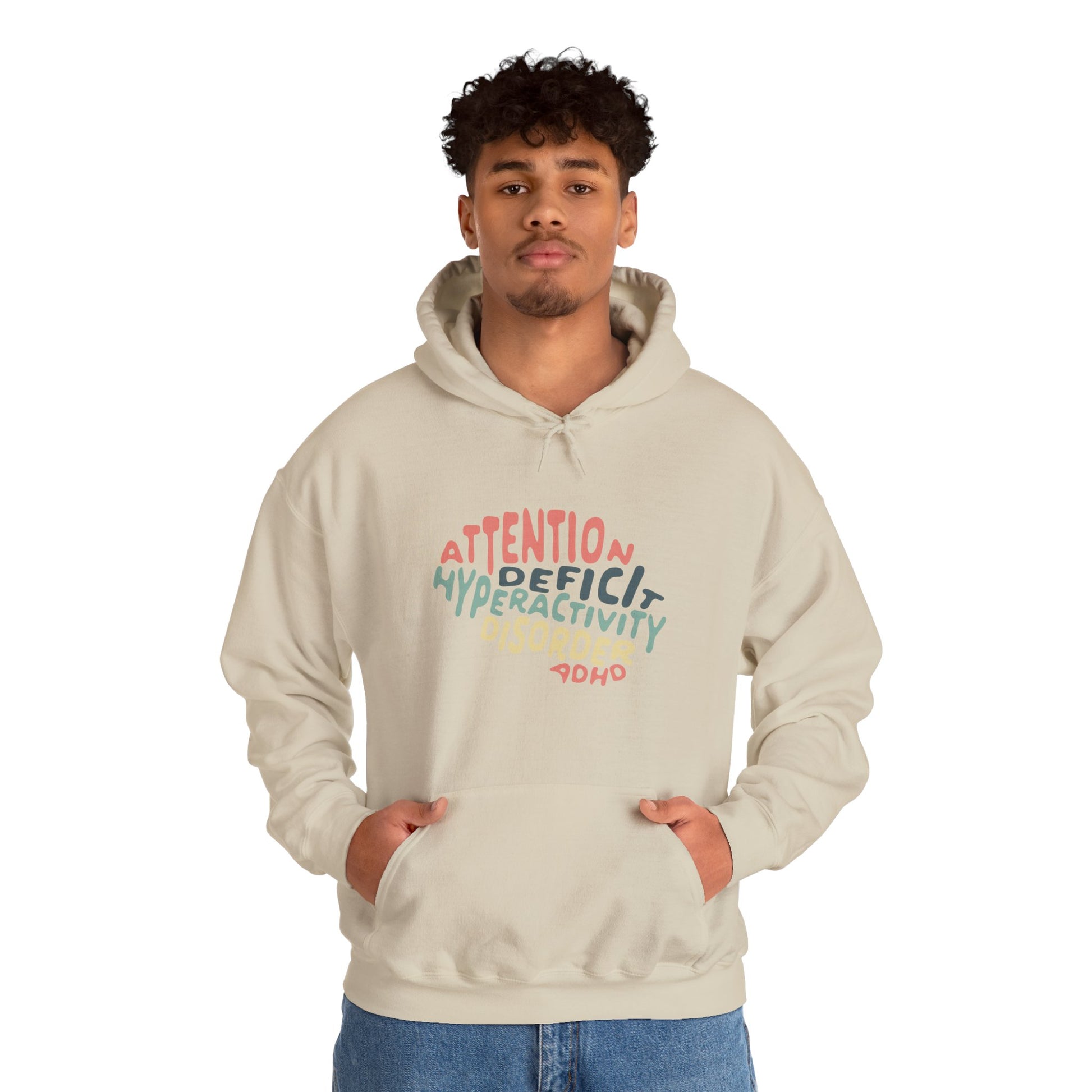 Hoodie Attention Hyperactivity Deficit Disorder Hoodie – ADHD Awareness Hoodie