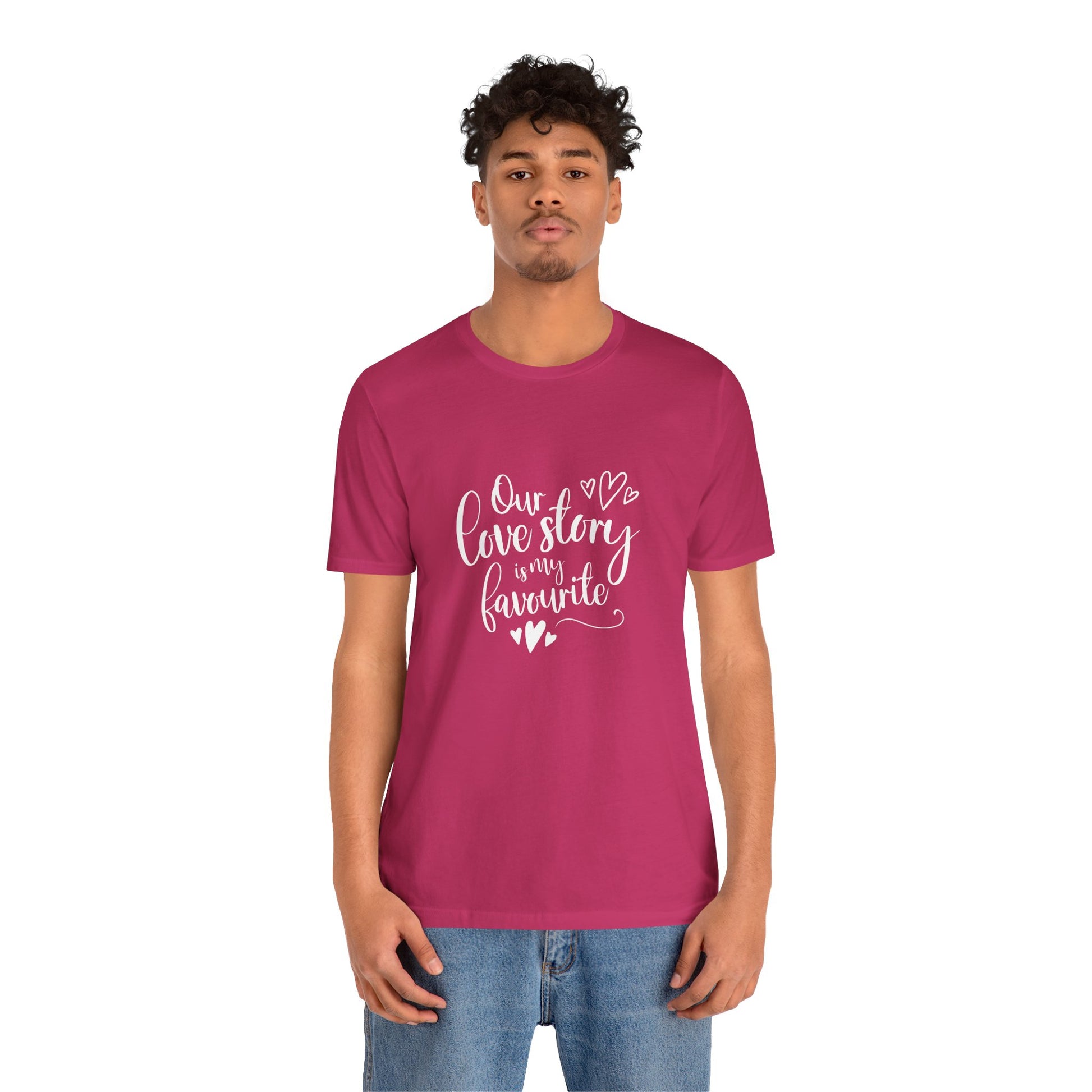 Couples Gift Shirt – Our Love Story Is My Favorite Tee