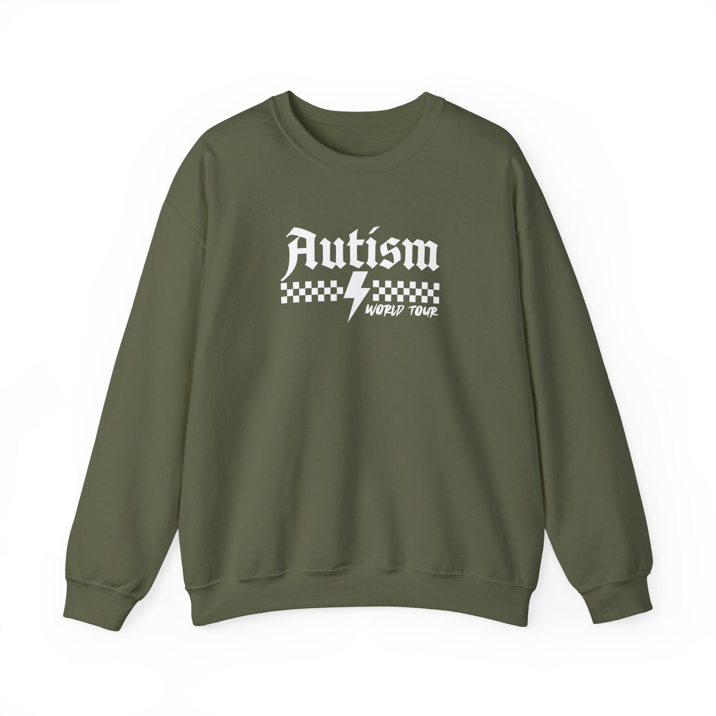 Sweatshirt Autism Awareness World Tour Statement Autism Sweatshirt