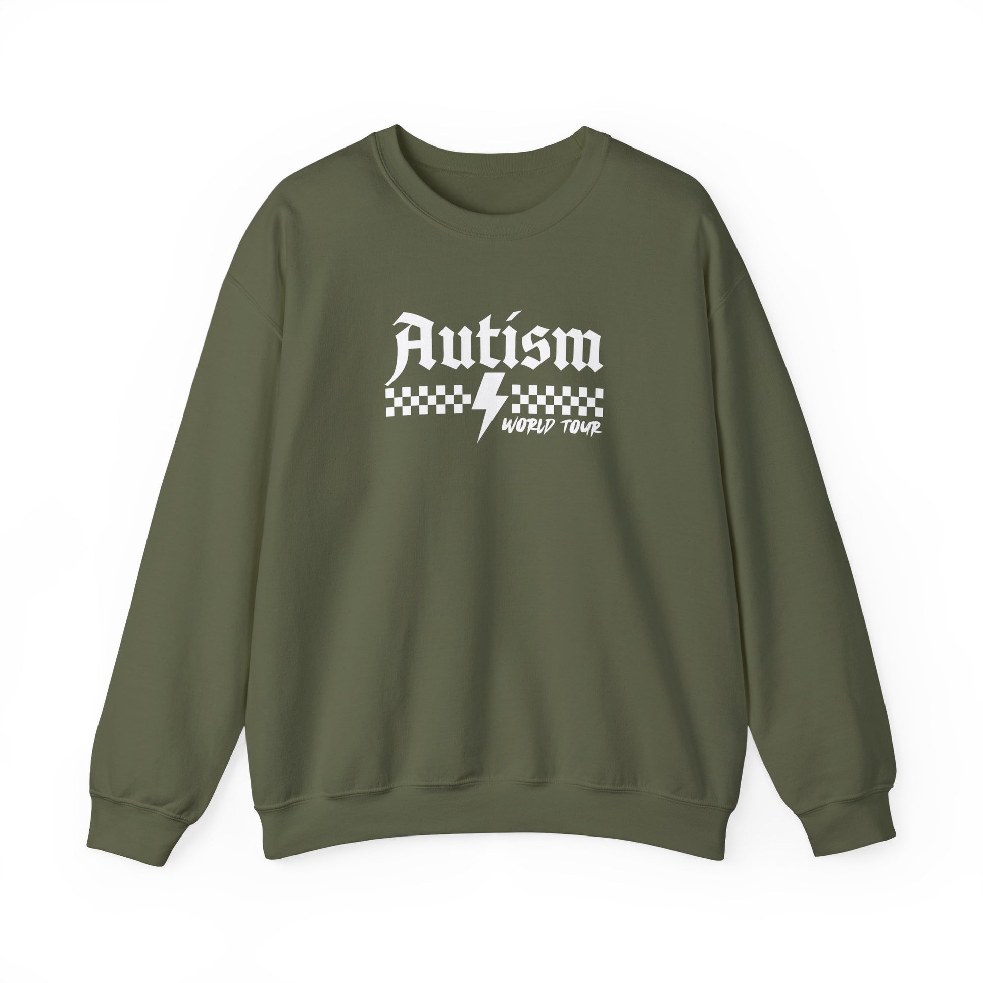 Sweatshirt Autism Awareness World Tour Statement Autism Sweatshirt