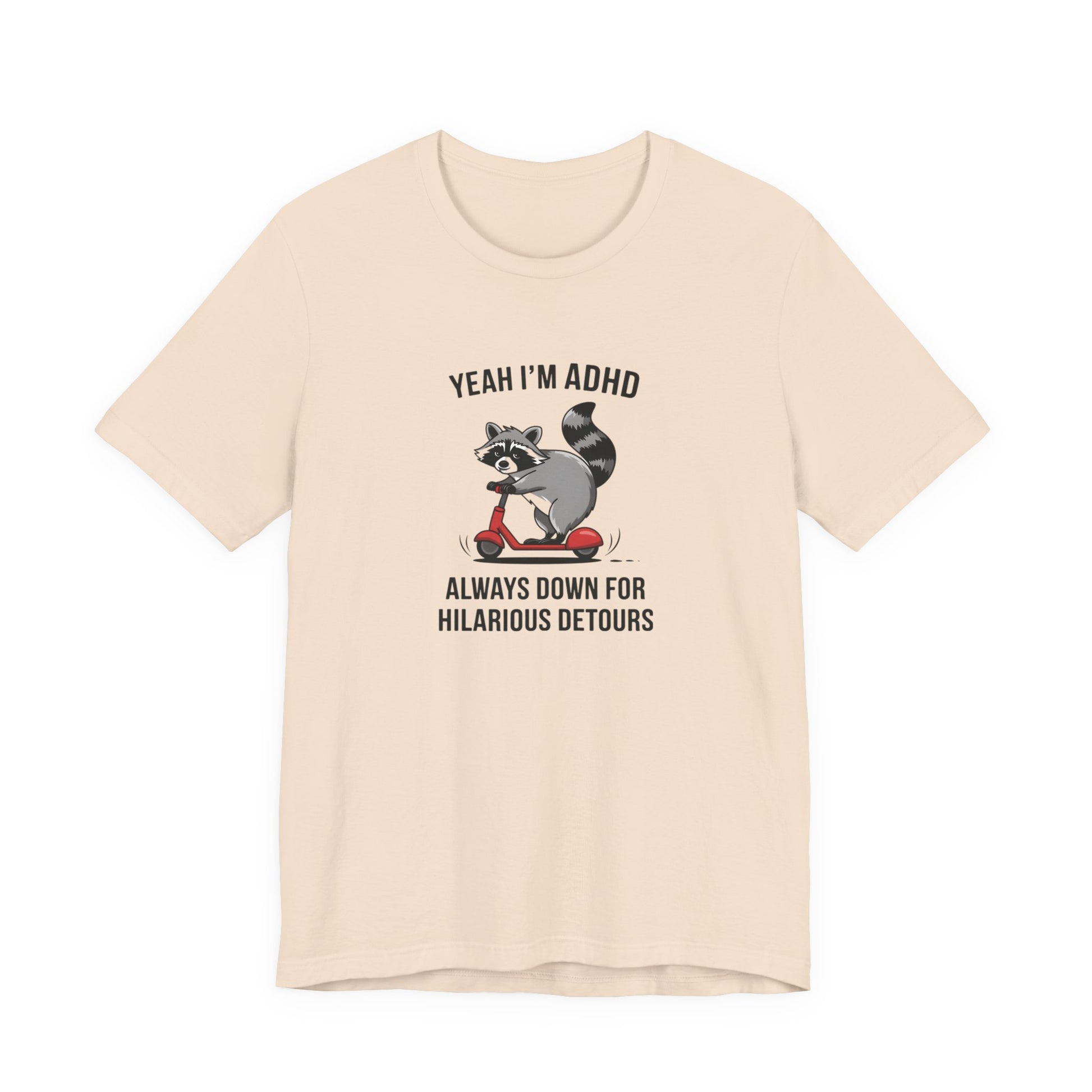 T-Shirt YEAH I’M ADHD T-Shirt – Funny ADHD Detour Cartoon Shirt