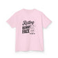 Resting Bunny Face Kids Easter Shirt | Funny Easter Tee for Kids