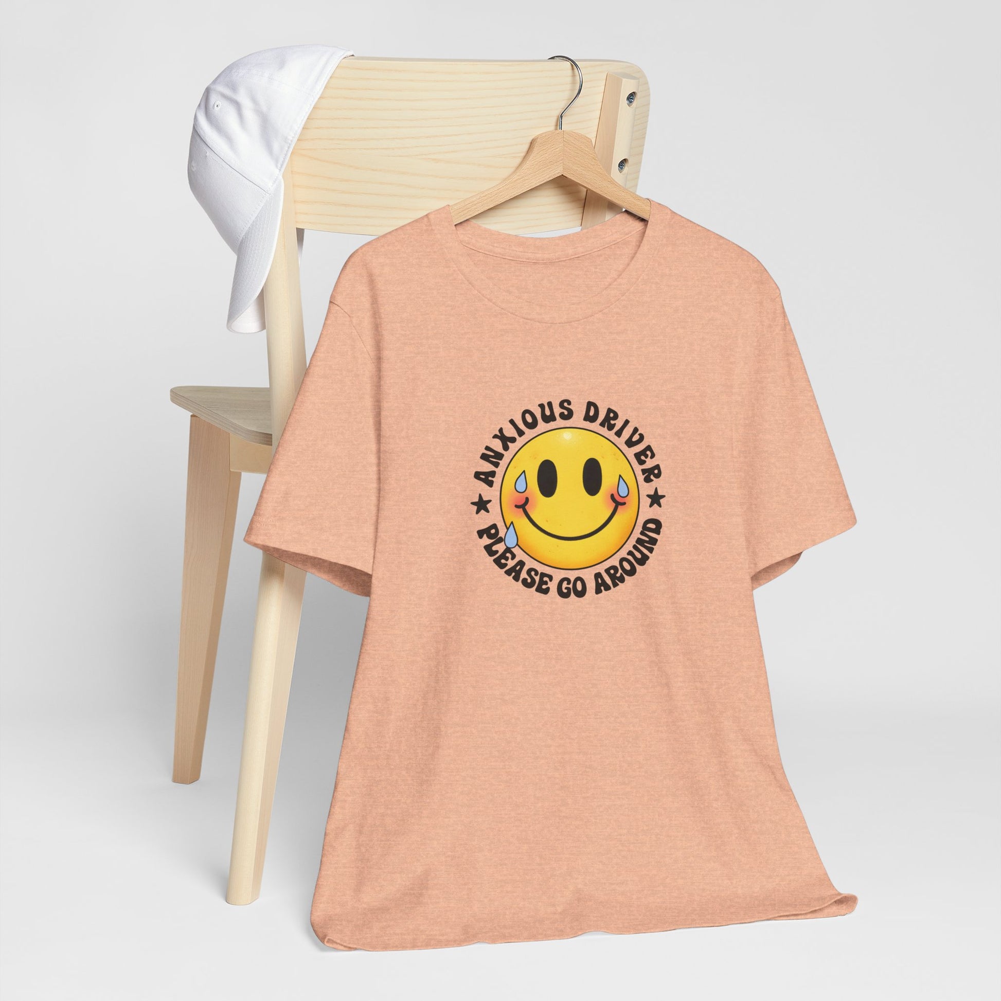 T-Shirt Anxious Driver Please Go Around – Social Anxiety Driving Shirt