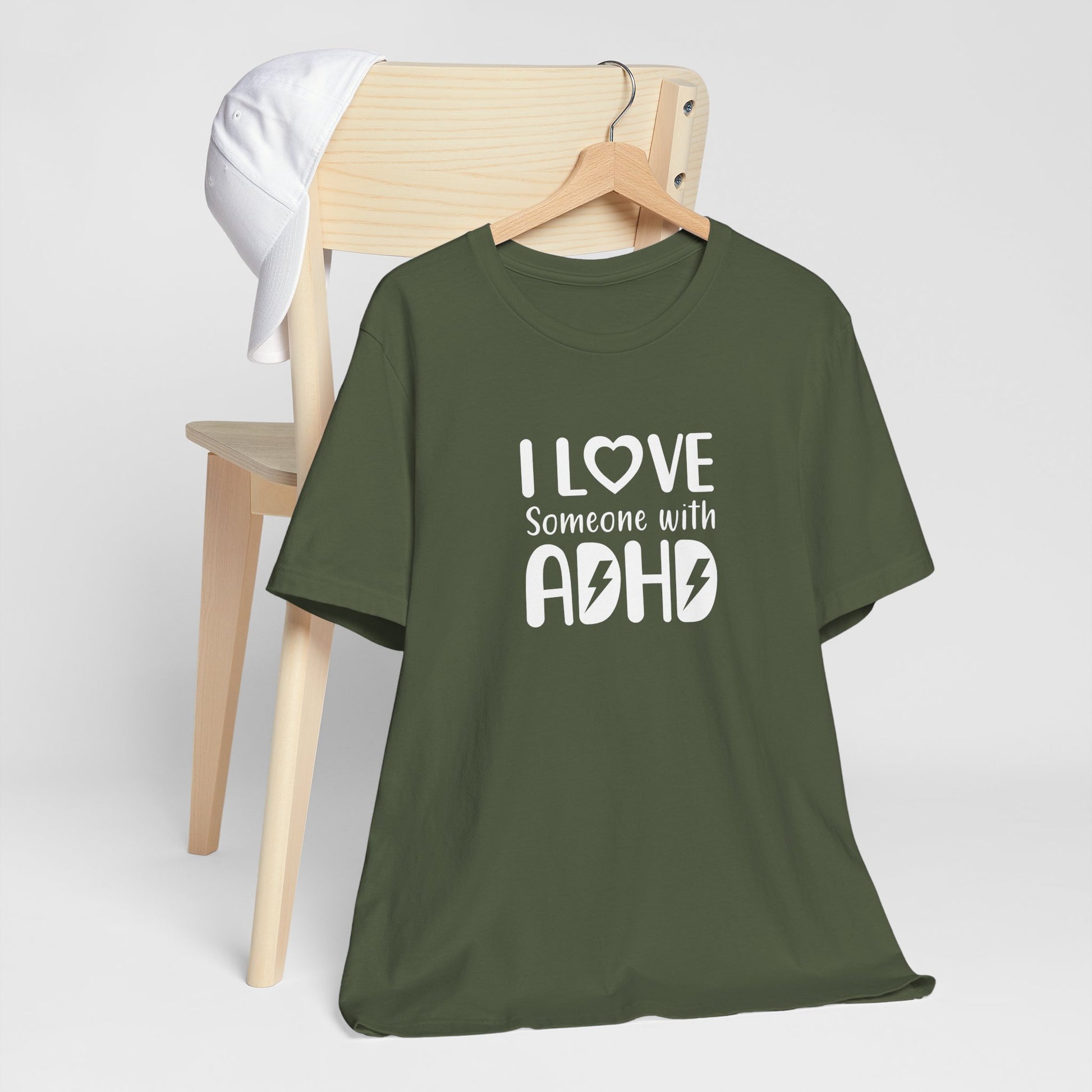 T-Shirt I LOVE Someone with ADHD – Supportive ADHD T Shirt