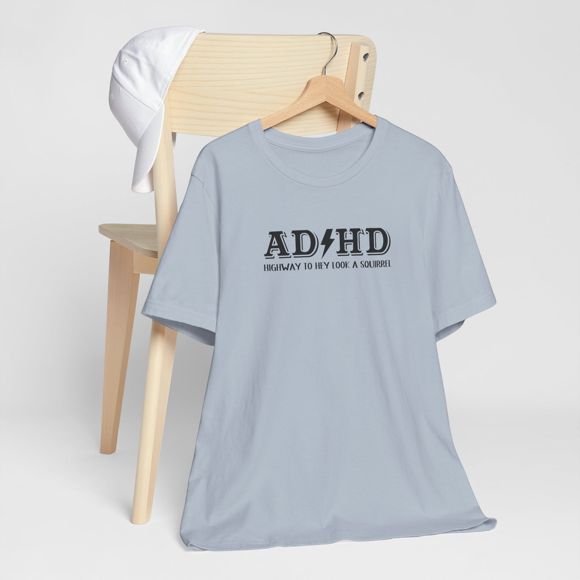 T-Shirt ADHD HIGHWAY T-Shirt – Funny ADHD T-Shirt with Bold Text