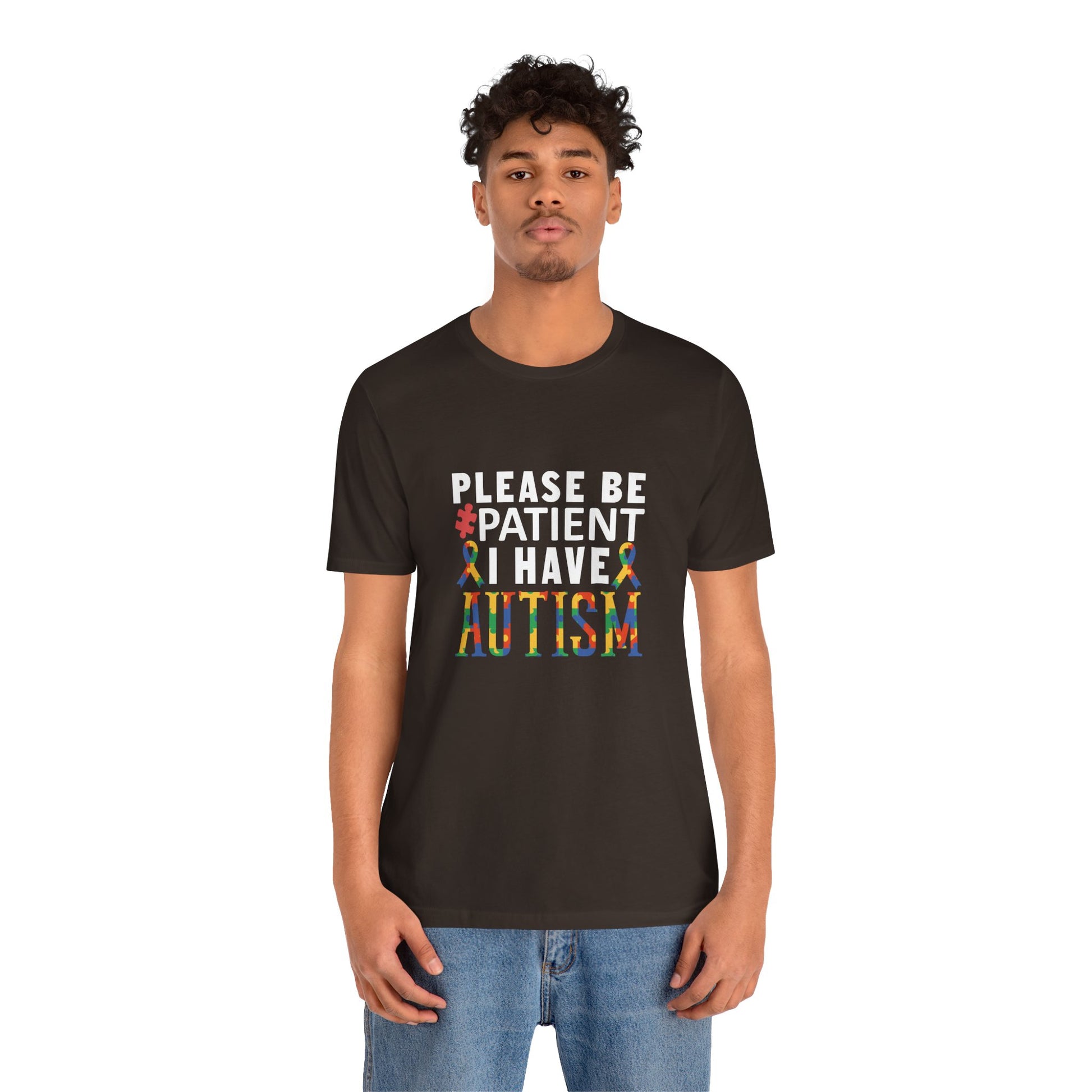 T-Shirt Please Be Patient I Have Autism Shirt