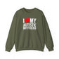 Sweatshirt I Love My Autistic Boyfriend Autism Sweatshirt for Women