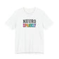 T-Shirt NEURO SPARKLY – Colorful ADHD T Shirt for Women & Young Adults