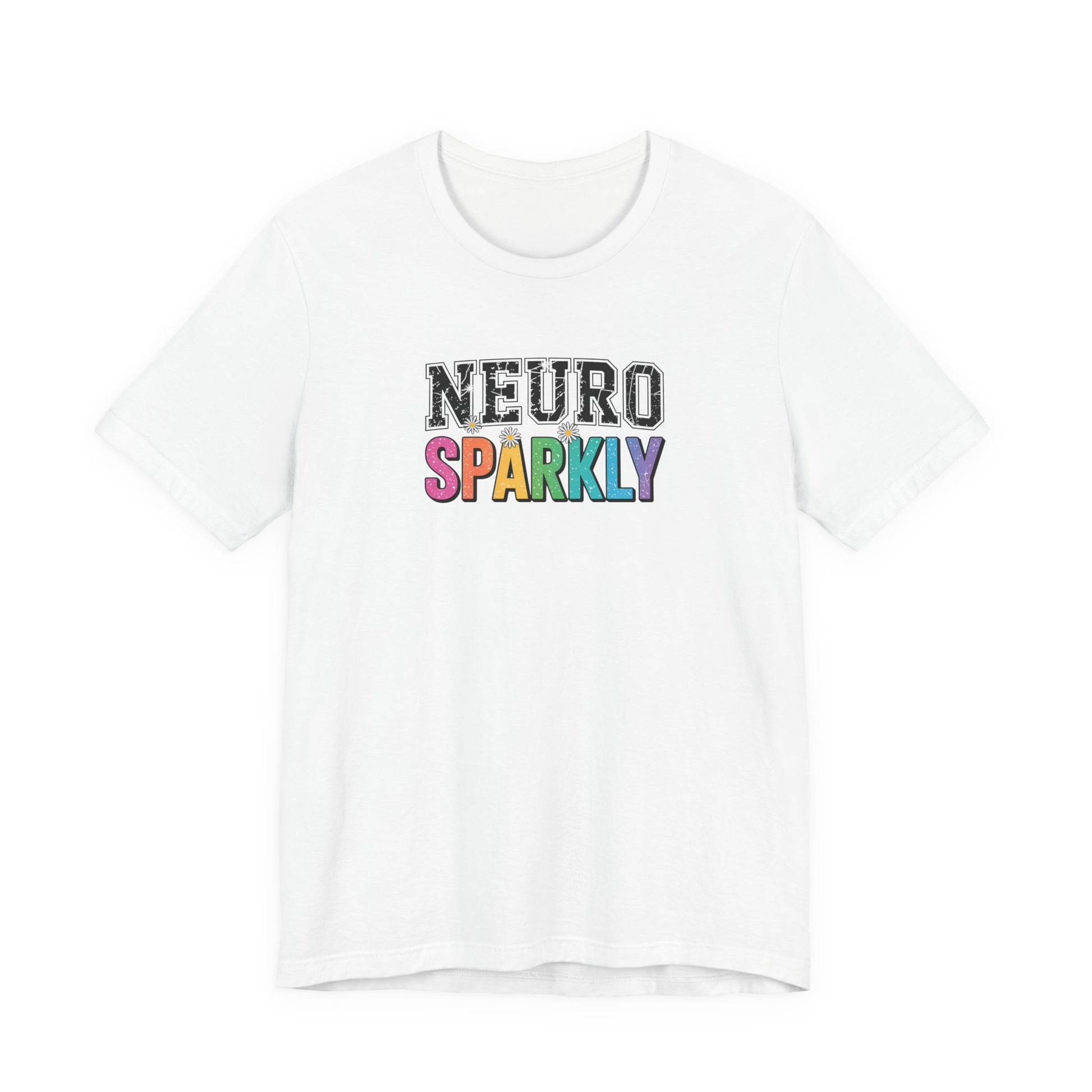 T-Shirt NEURO SPARKLY – Colorful ADHD T Shirt for Women & Young Adults