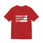 T-Shirt RUNNING ON COFFEE & ADHD – Funny ADHD T-Shirt for Adults