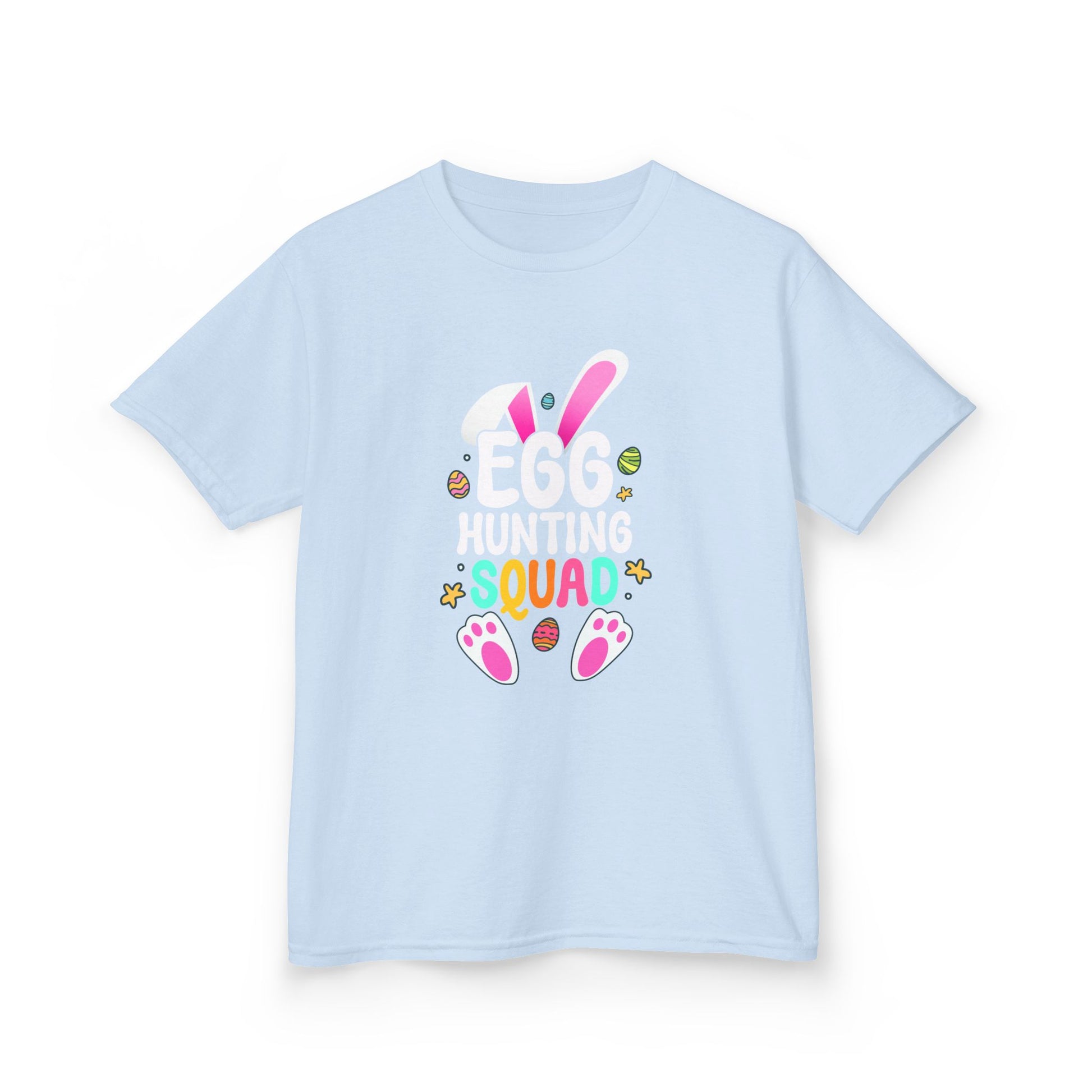 Egg Hunting Squad Kids Tee | Matching Easter Shirt for Families