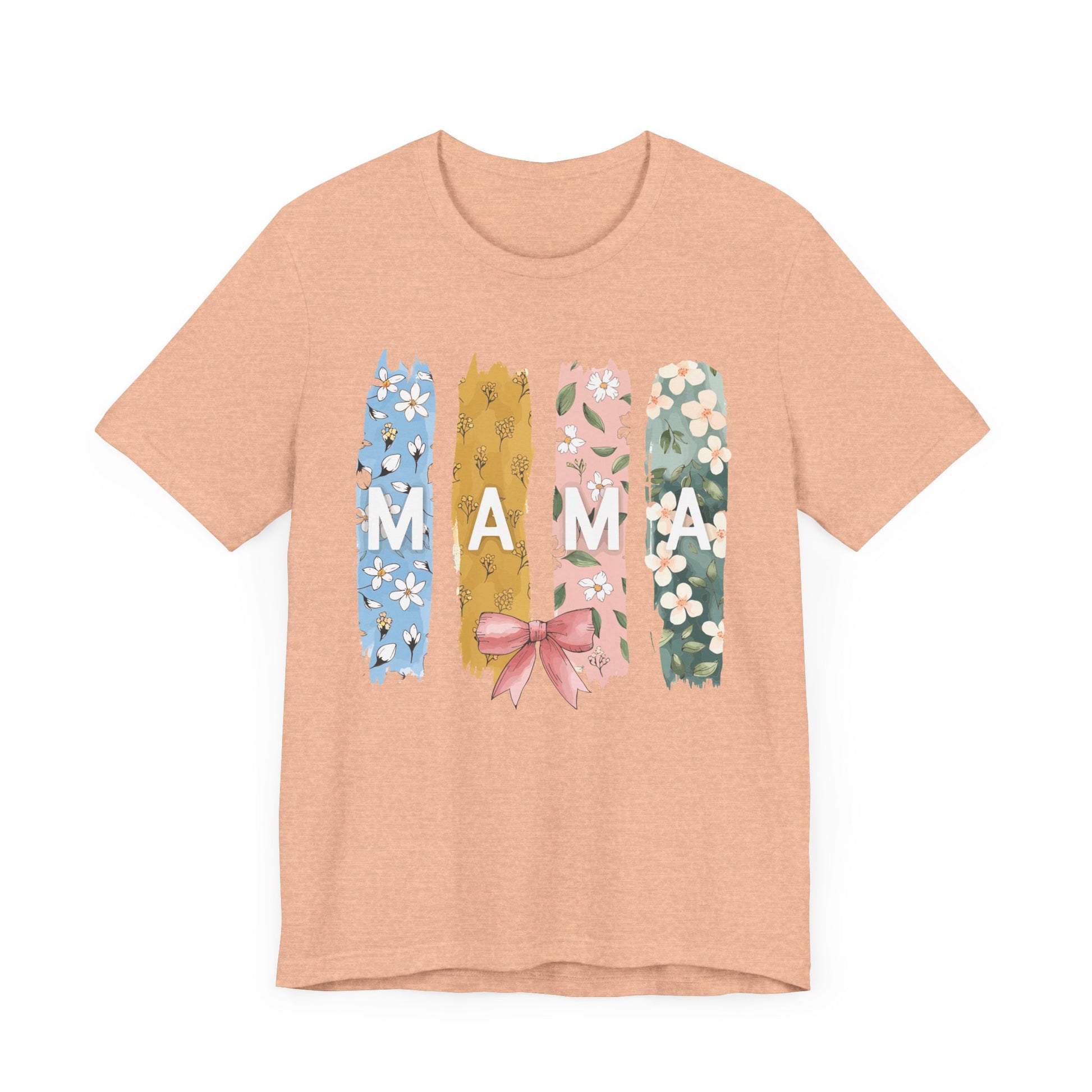 Mama – Colorful Floral Mom’s Day Shirt for Stylish Moms