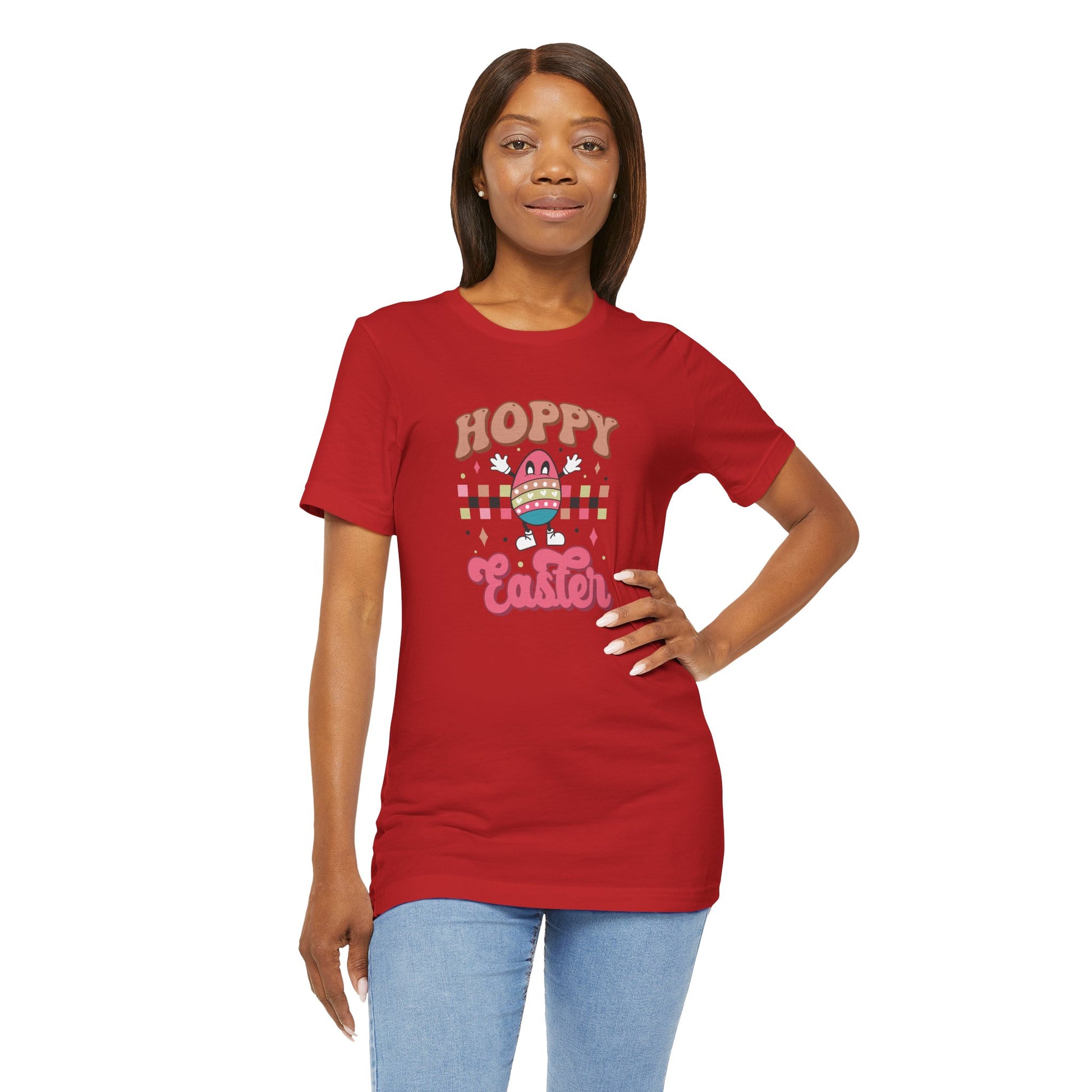 Pop Culture Easter Shirt – Hoppy Easter Tee for Women