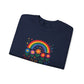 Sweatshirt It's Okay to Be Different Rainbow Autism Awareness Sweatshirt