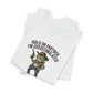 T-Shirt HOLD ON PARTNER I'M OVERSTIMULATED – Funny ADHD T-shirt