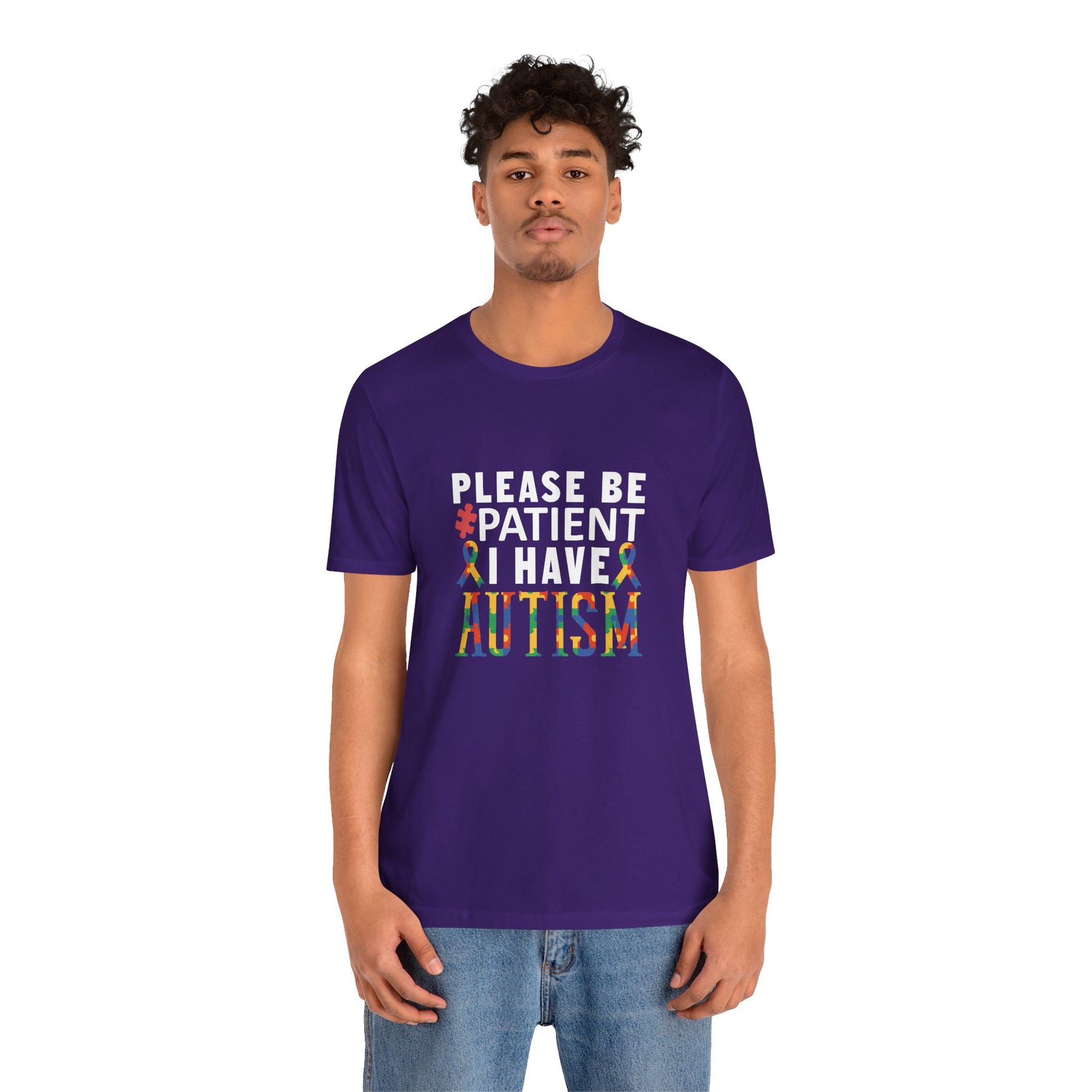 T-Shirt Please Be Patient I Have Autism Shirt
