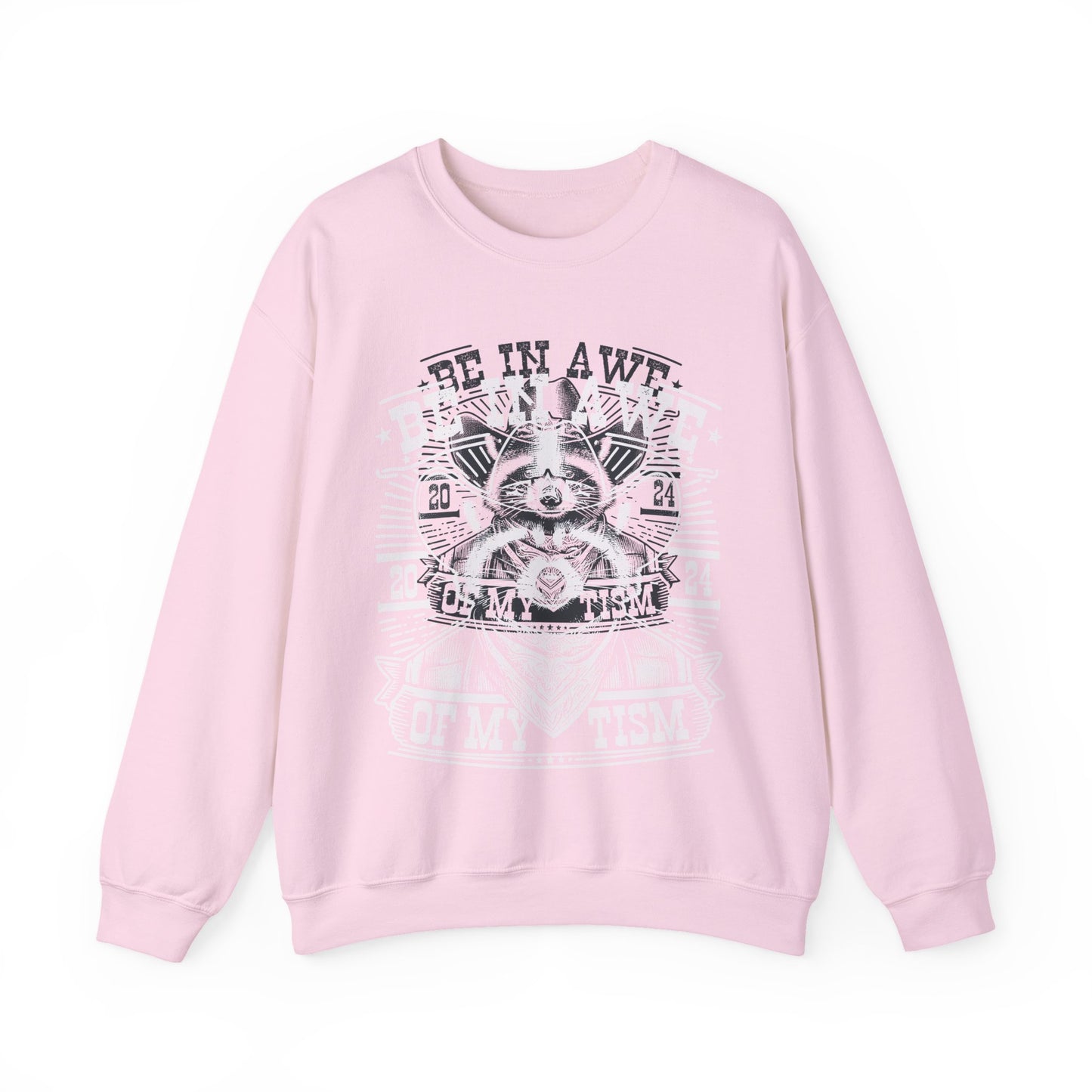 Sweatshirt BE IN AWE OF MY 'TISM Western Meme Autism Sweatshirt