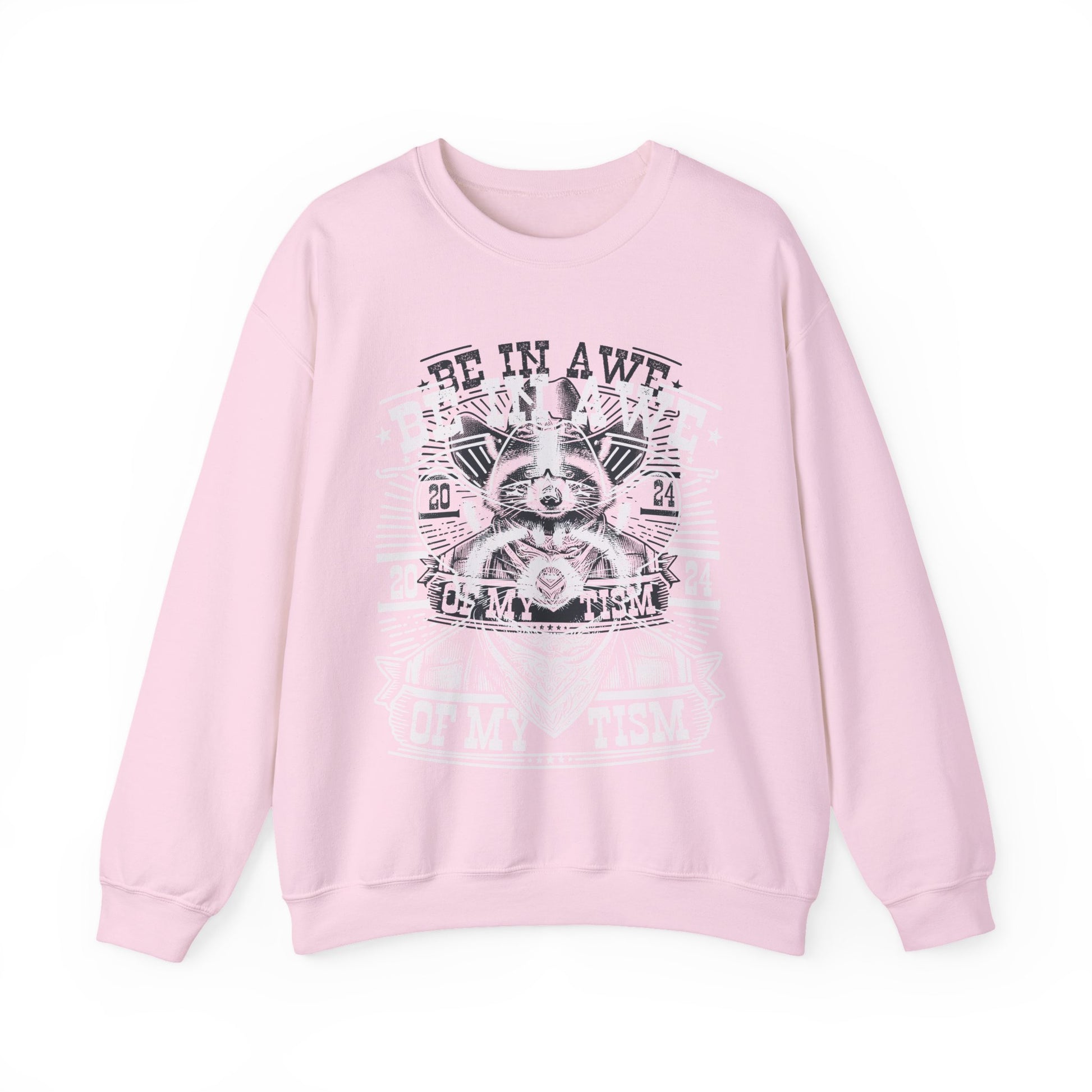 Sweatshirt BE IN AWE OF MY 'TISM Western Meme Autism Sweatshirt
