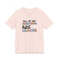 T-Shirt All of My Systems Are Nervous T-Shirt – Pastel Goose Humor Tee