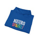 NEURO SPARKLY Autism Hoodie – Bold Varsity Floral Graphic Hoodie