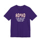 T-Shirt ADHD Lightning Bolt T-Shirt – Bold Funny ADHD Graphic Tee