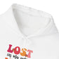 Hoodie LOST in my own MIND Hoodie – Retro ADHD Graphic Hoodie
