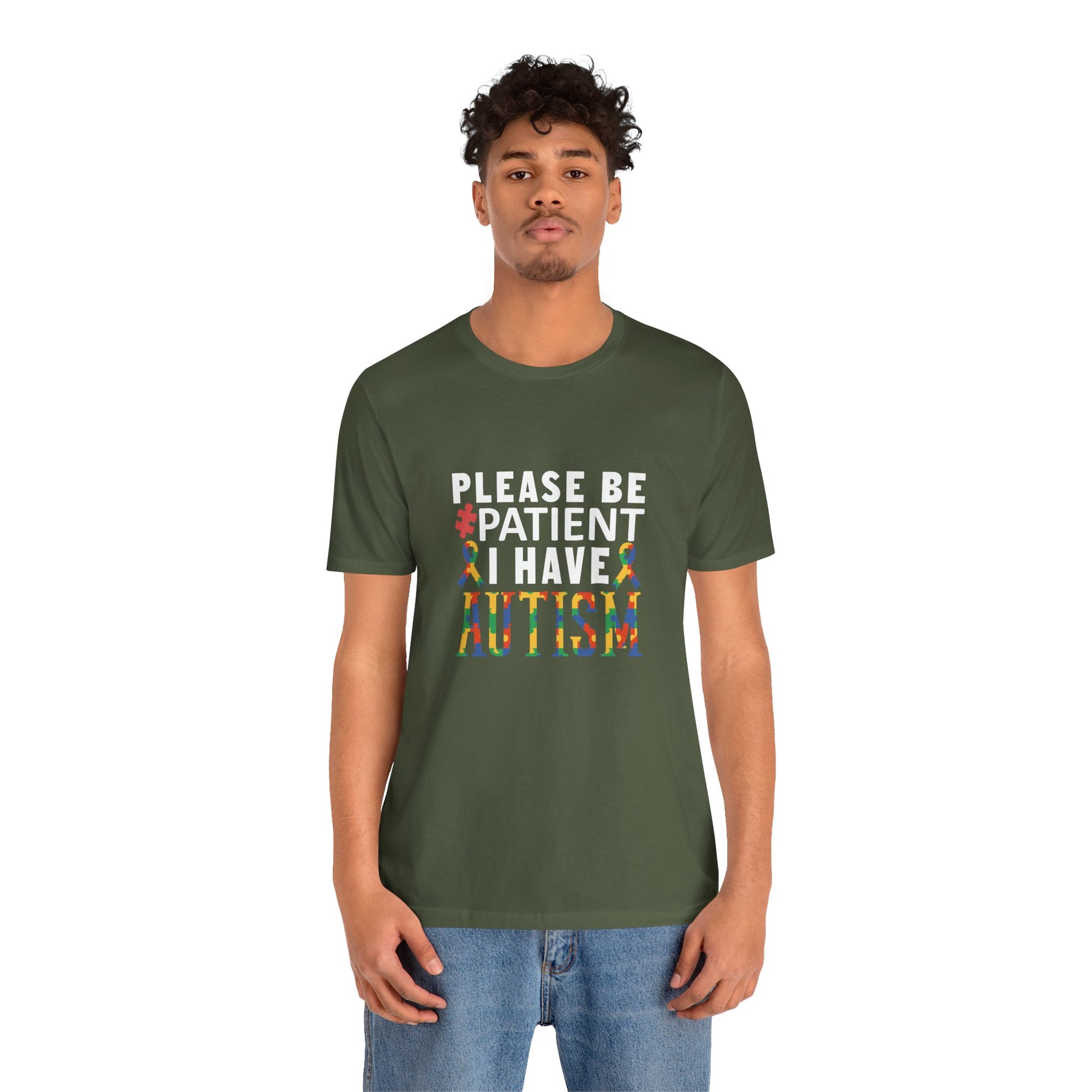 T-Shirt Please Be Patient I Have Autism Shirt