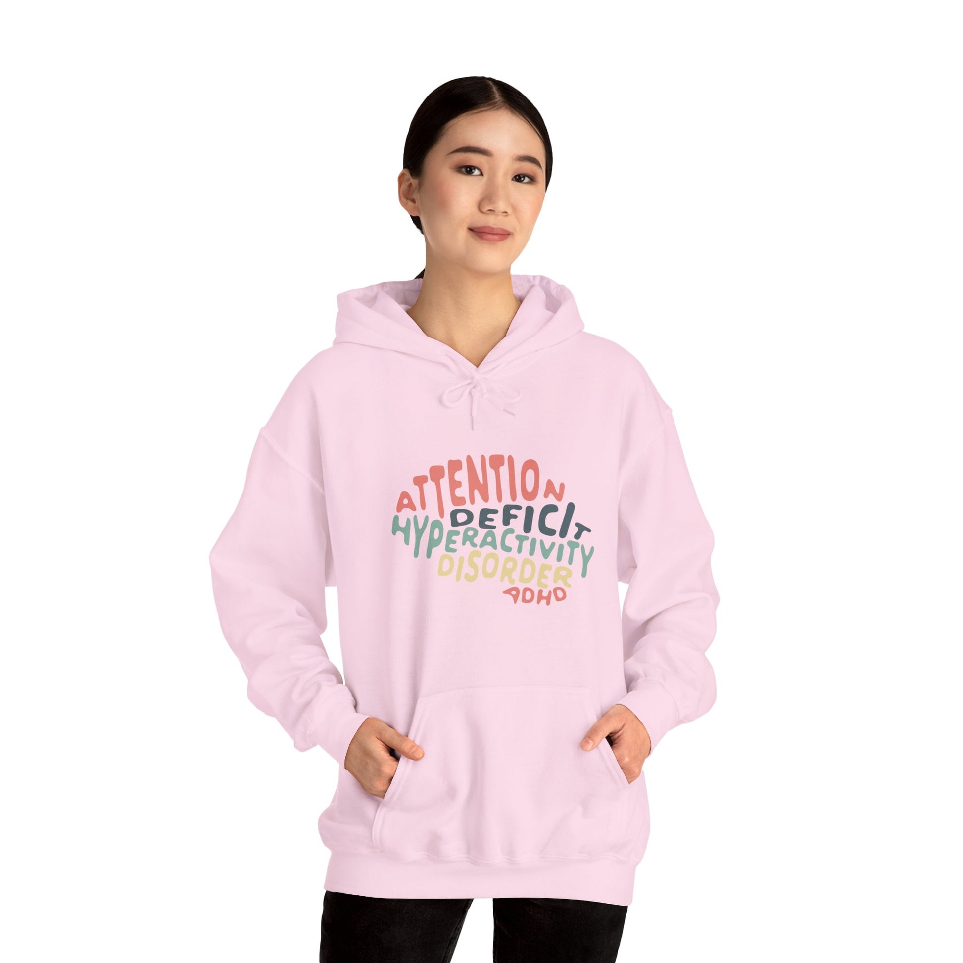 Hoodie Attention Hyperactivity Deficit Disorder Hoodie – ADHD Awareness Hoodie