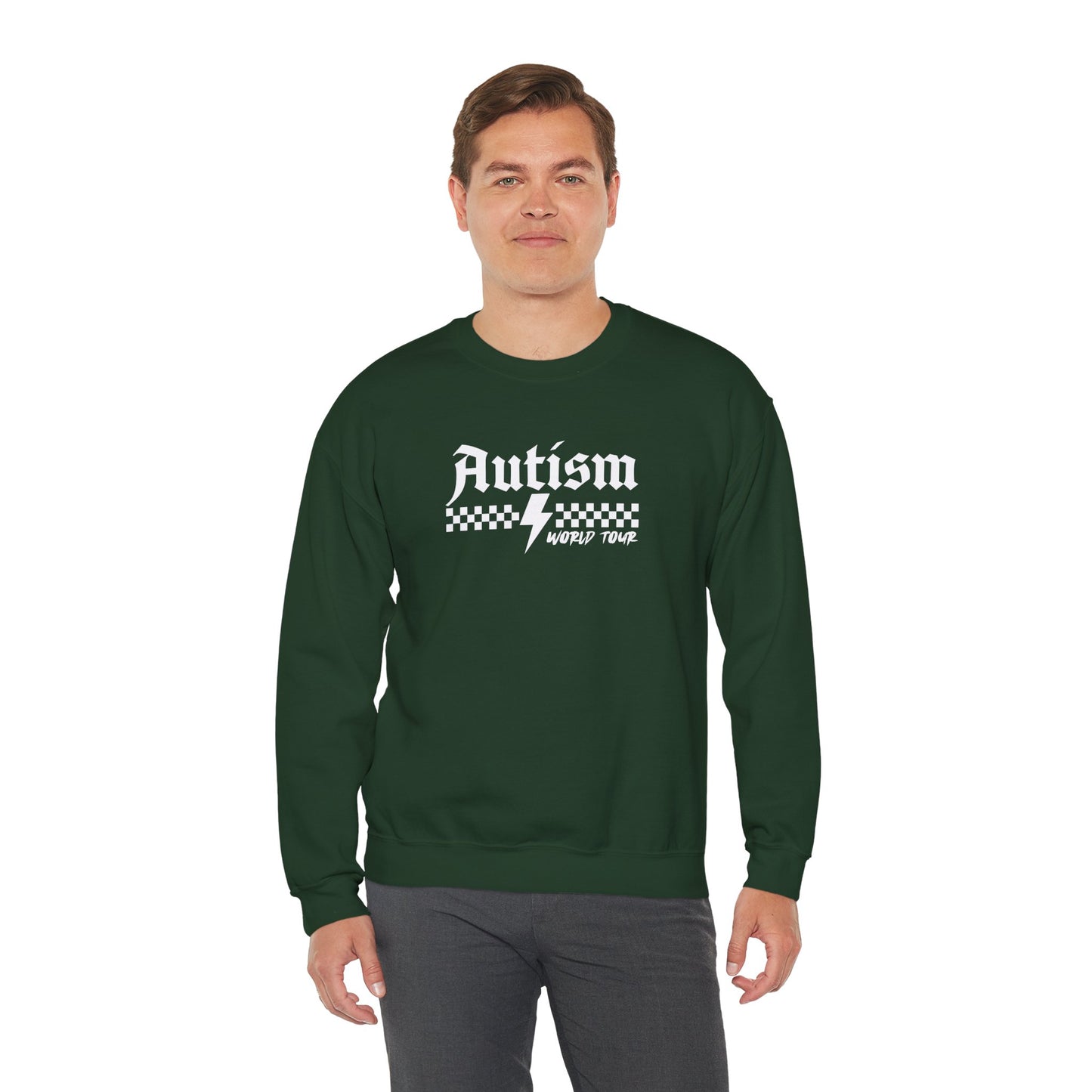 Sweatshirt Autism Awareness World Tour Statement Autism Sweatshirt