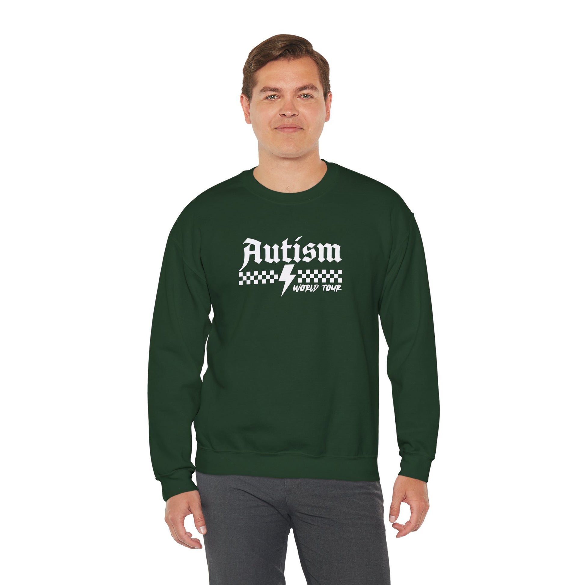 Sweatshirt Autism Awareness World Tour Statement Autism Sweatshirt