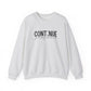 Continue, Your Story Is Not Over – Mental Health Sweatshirt for Women