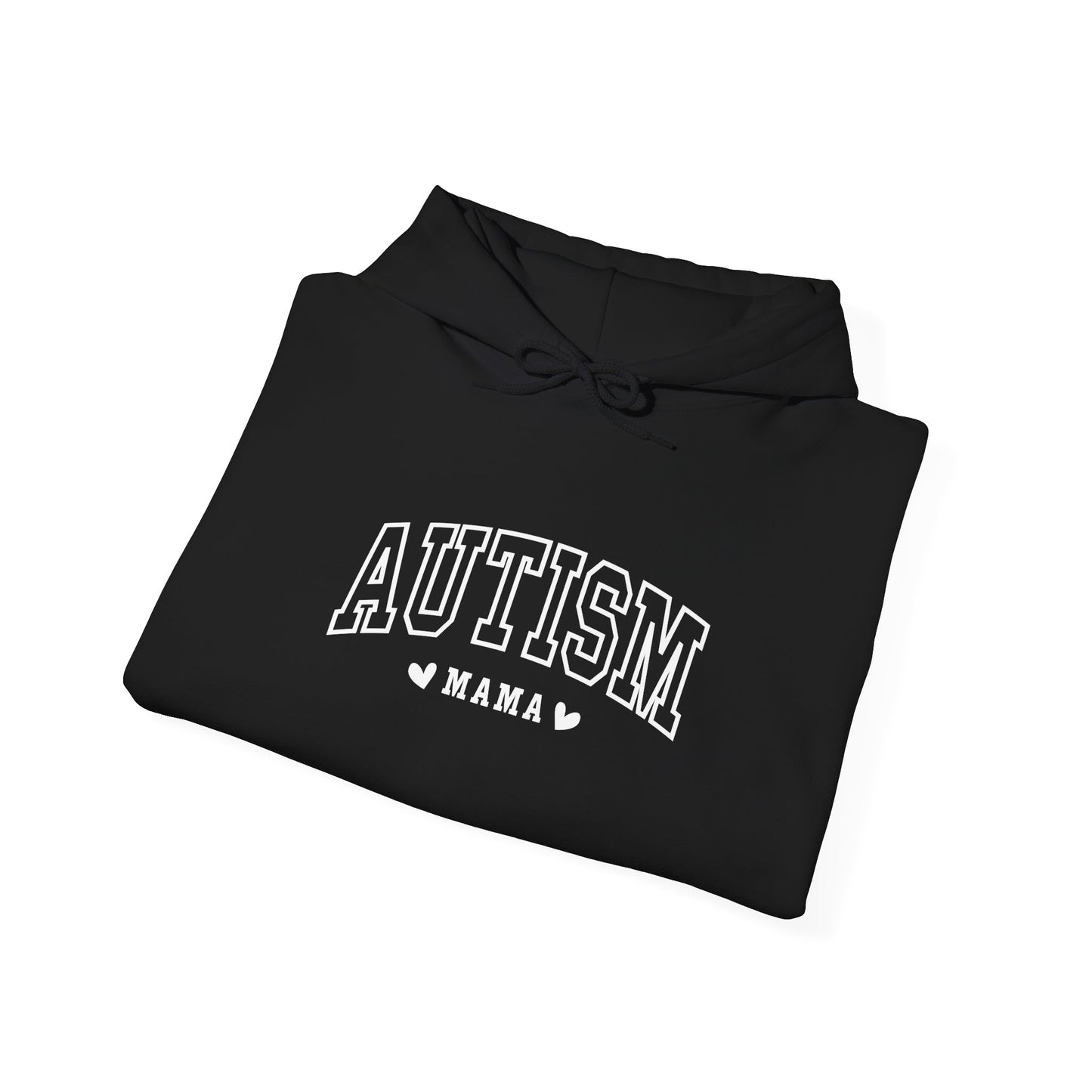 Hoodie AUTISM MAMA Hoodie – Collegiate-Inspired Supportive Mom Design